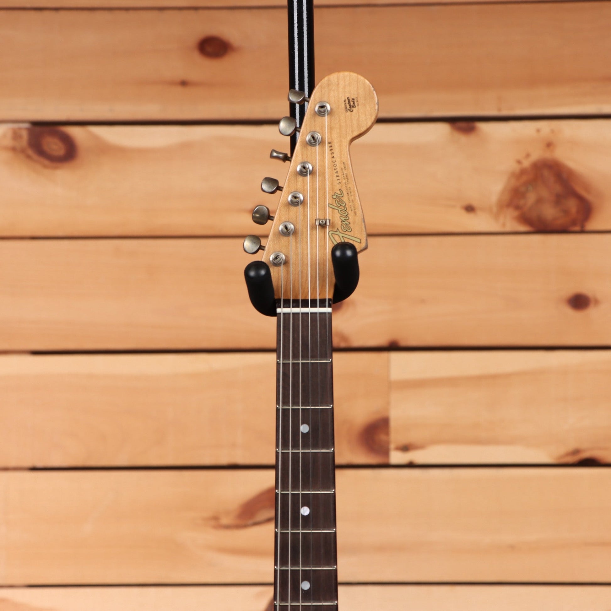 Fender Custom Shop Limited Andy Hicks Masterbuilt 1964 Stratocaster Journeyman Relic - Aged Daphne Blue