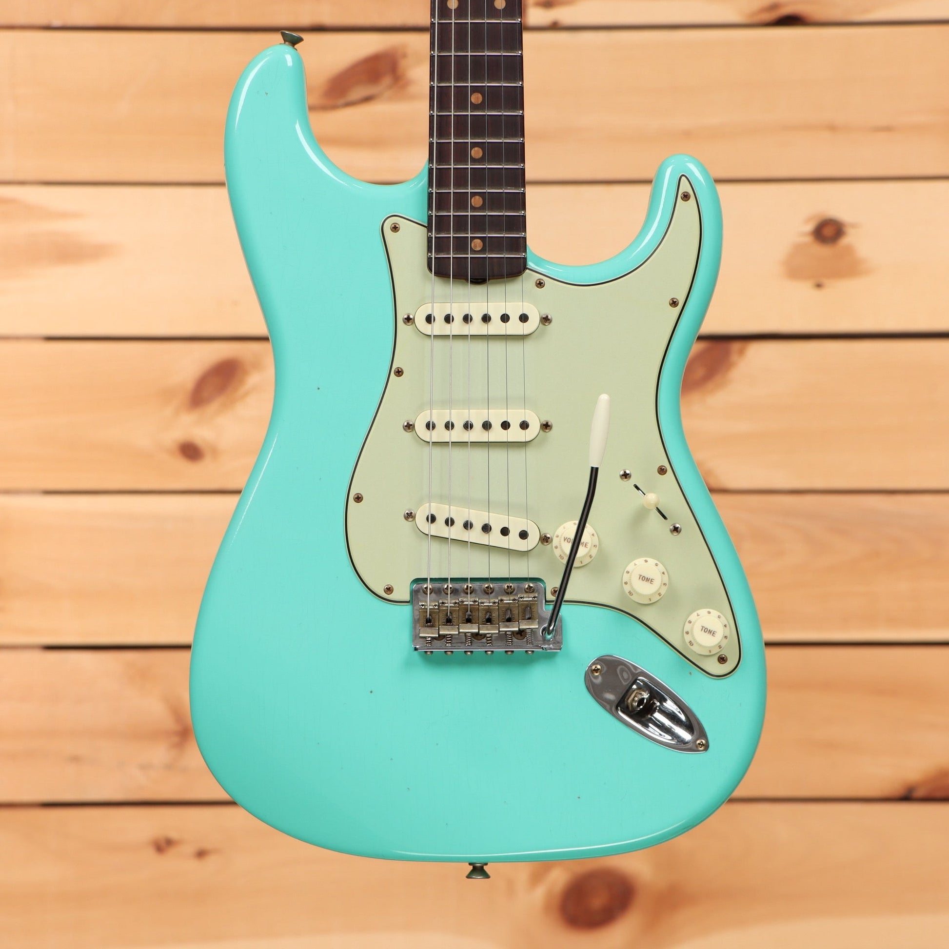 Fender Custom Shop Limited '59 Stratocaster Journeyman Relic - Super Faded/Aged Sea Foam Green