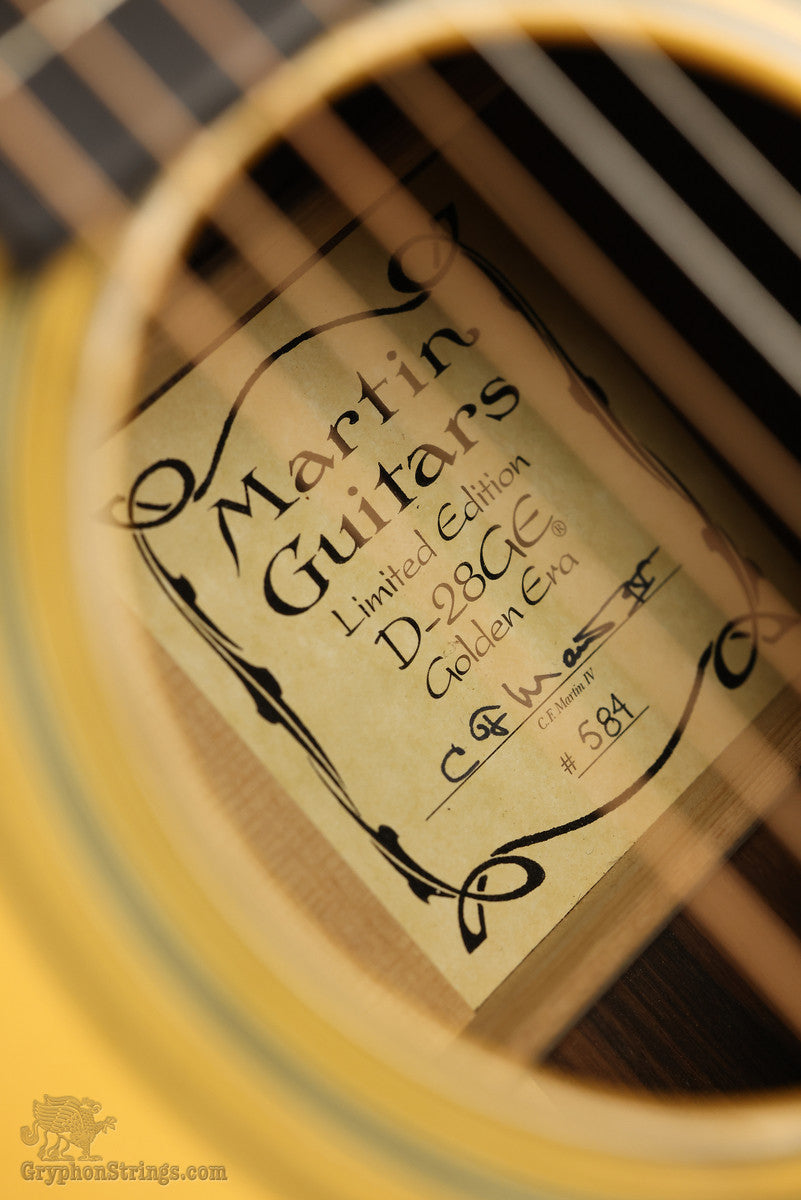 2005 Martin D-28 Golden Era Acoustic Guitar Used