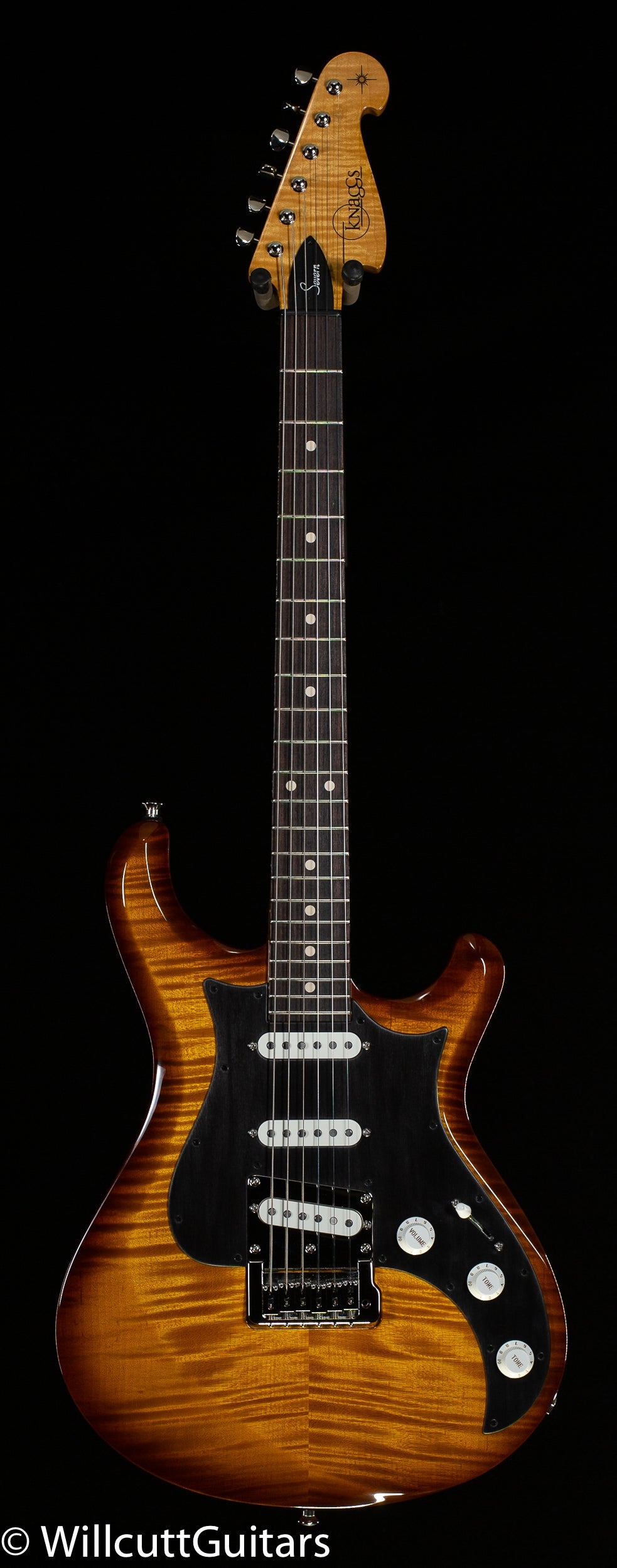 Knaggs Chesapeake Severn Trem SSS Tobacco Burst (417)
