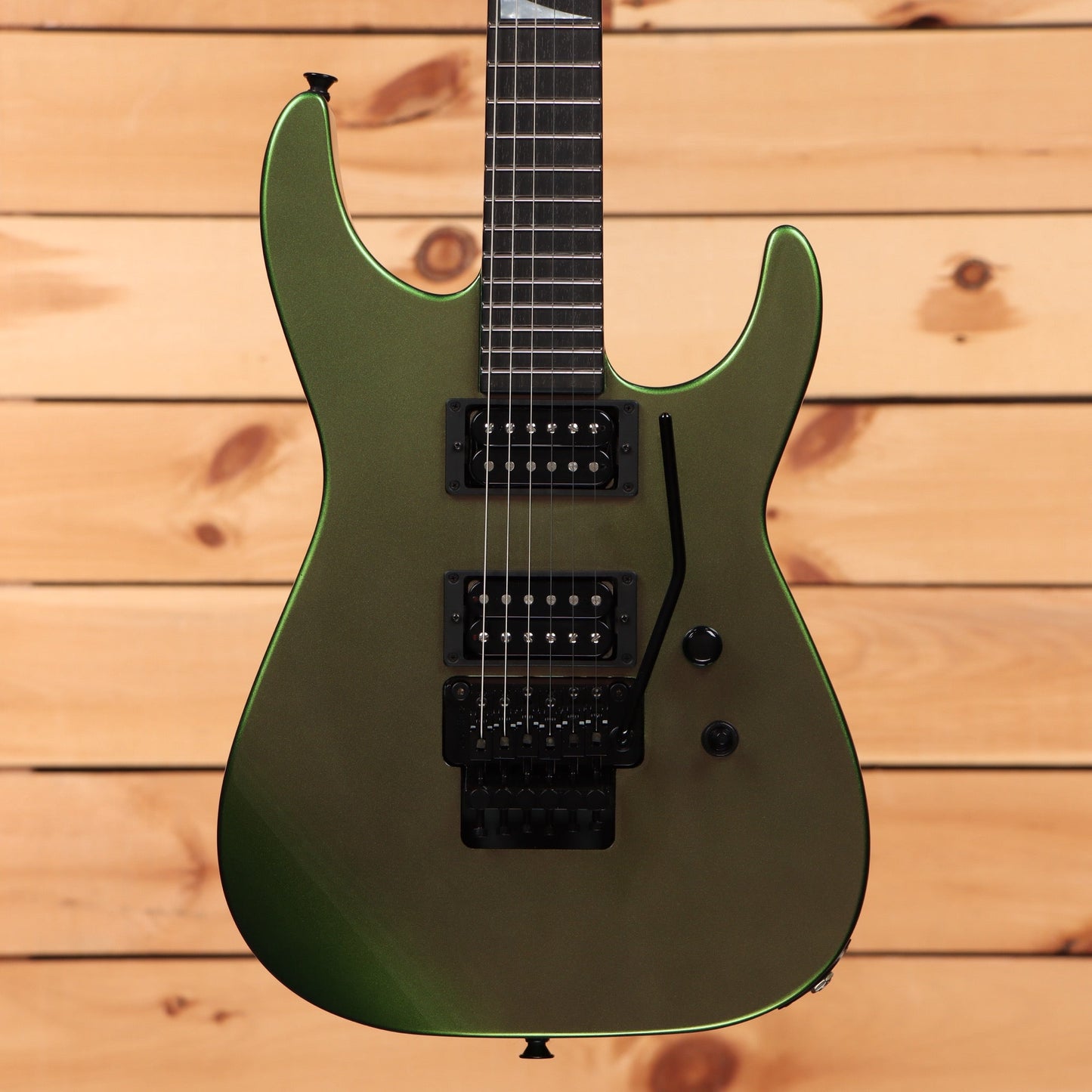 Jackson Righteous Run Custom Soloist - Purple to Green Shift