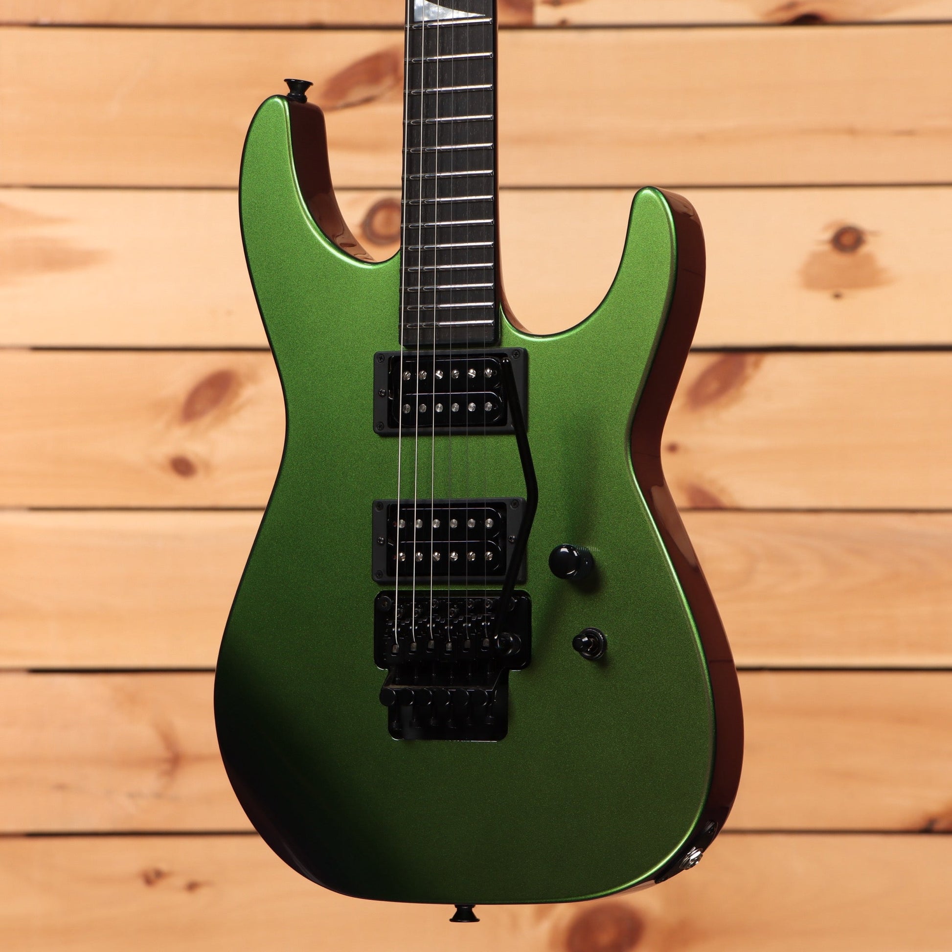 Jackson Righteous Run Custom Soloist - Purple to Green Shift