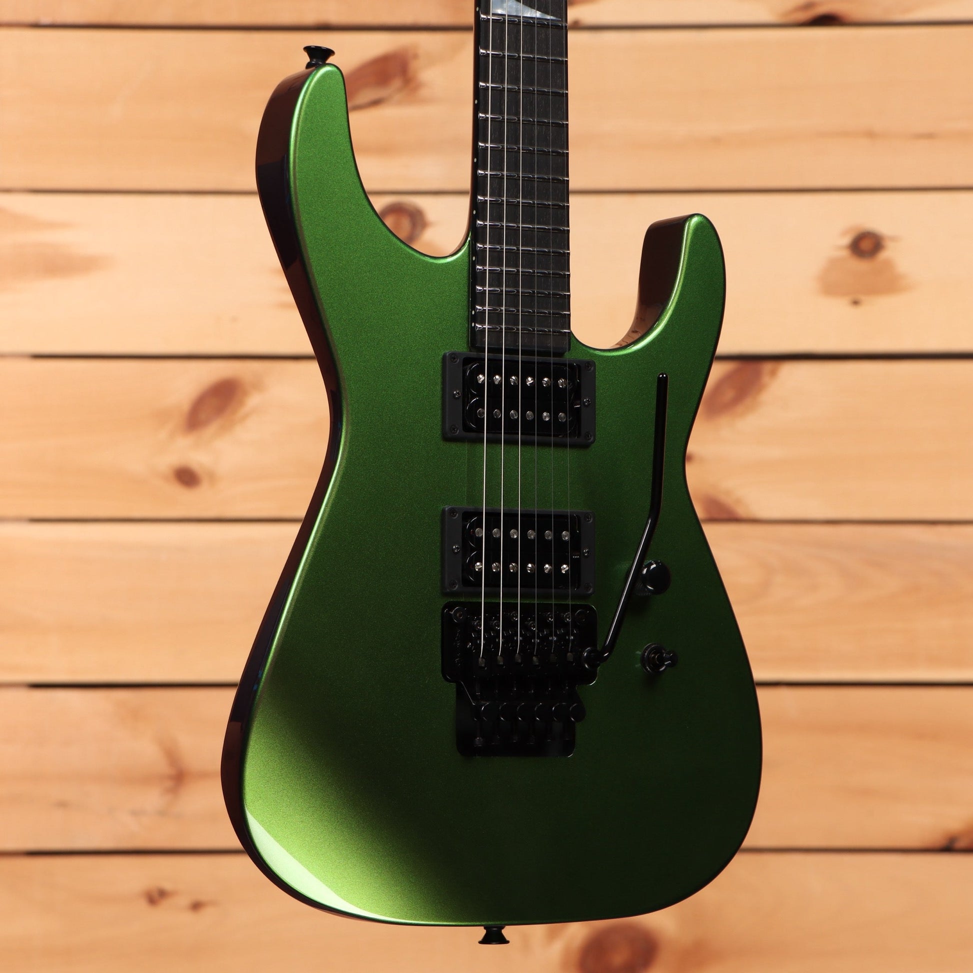 Jackson Righteous Run Custom Soloist - Purple to Green Shift