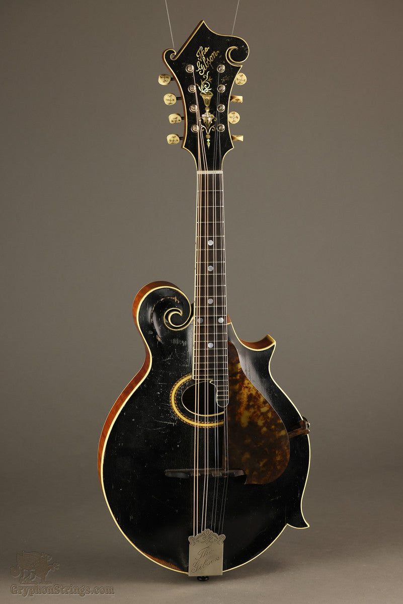 1913 Gibson F-4 Blacktop Mandolin - Used