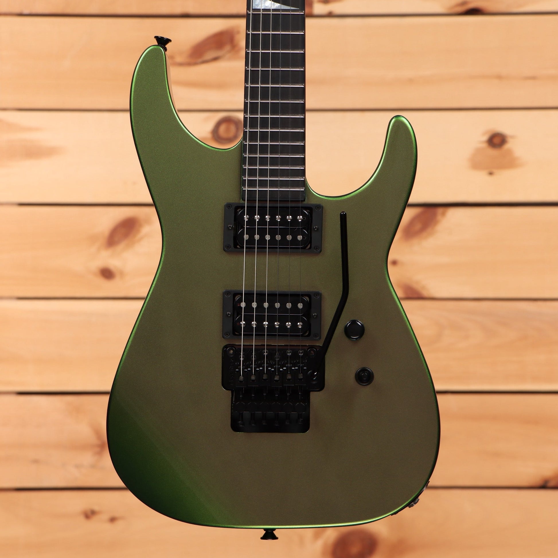 Jackson Righteous Run Custom Soloist - Purple to Green Shift