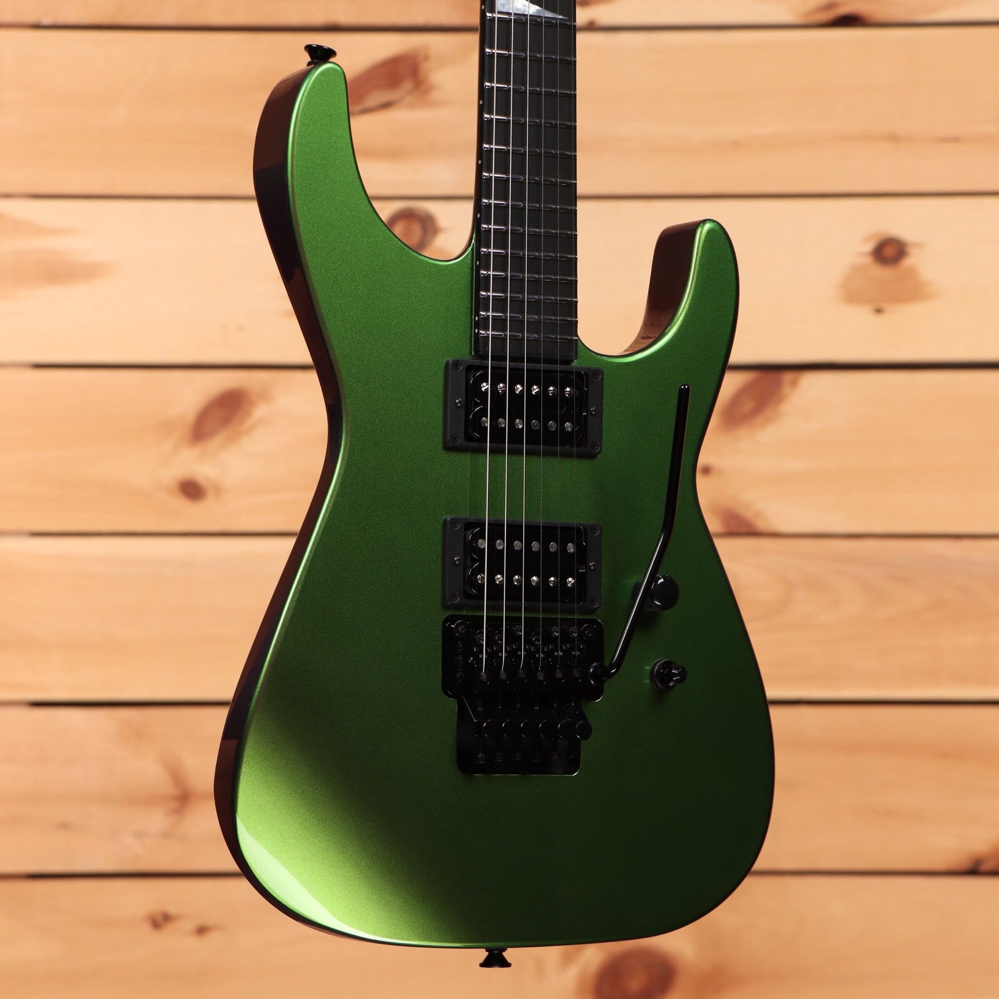 Jackson Righteous Run Custom Soloist - Purple to Green Shift