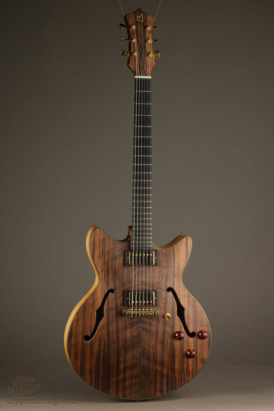 Lambdin-Morello Western Semihollow Double Top Electric Guitar - New