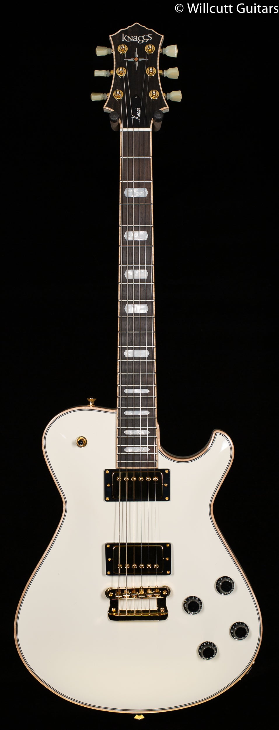 Knaggs Influence Kenai Creme Gloss, Natural Binding Brazilian Rosewood
