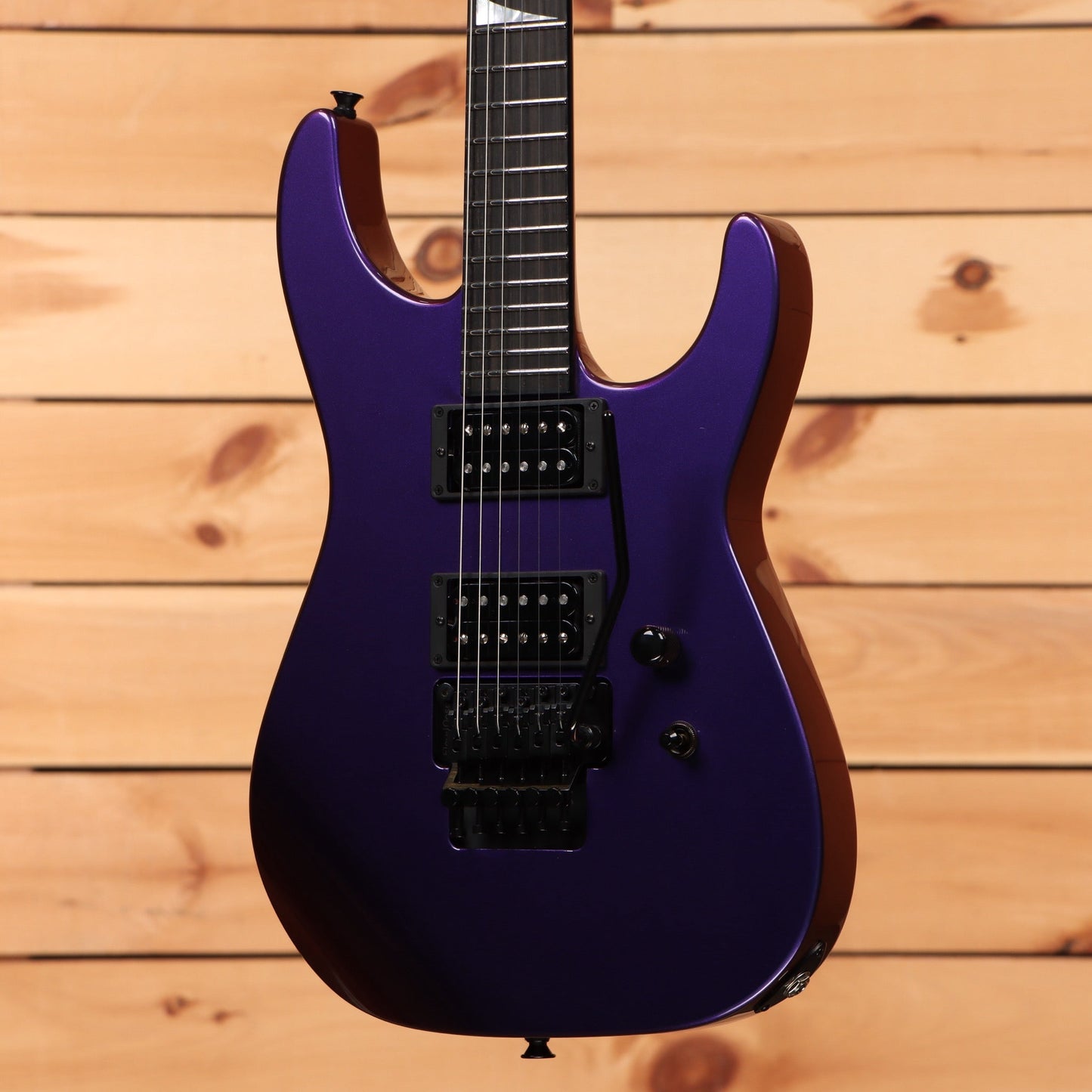 Jackson Righteous Run Custom Soloist - Red to Blue Shift