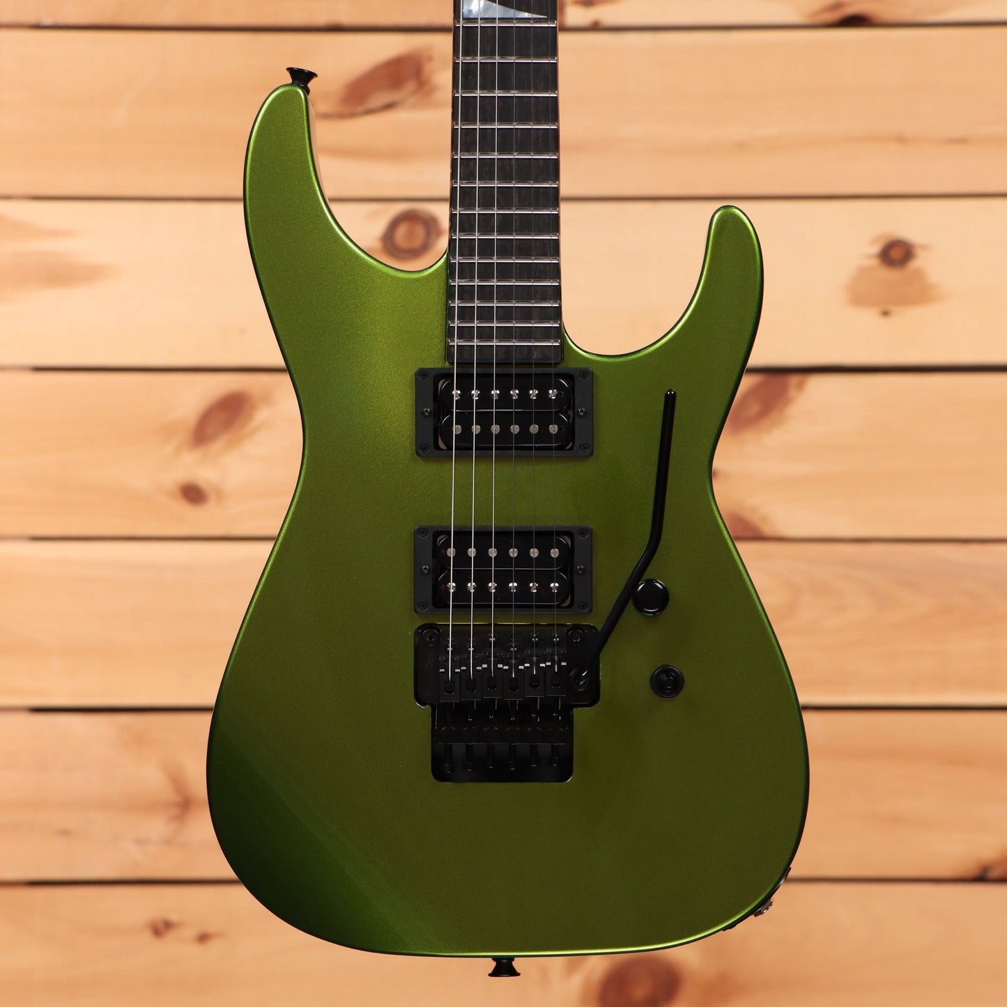 Jackson Righteous Run Custom Soloist - Green to Gold Shift