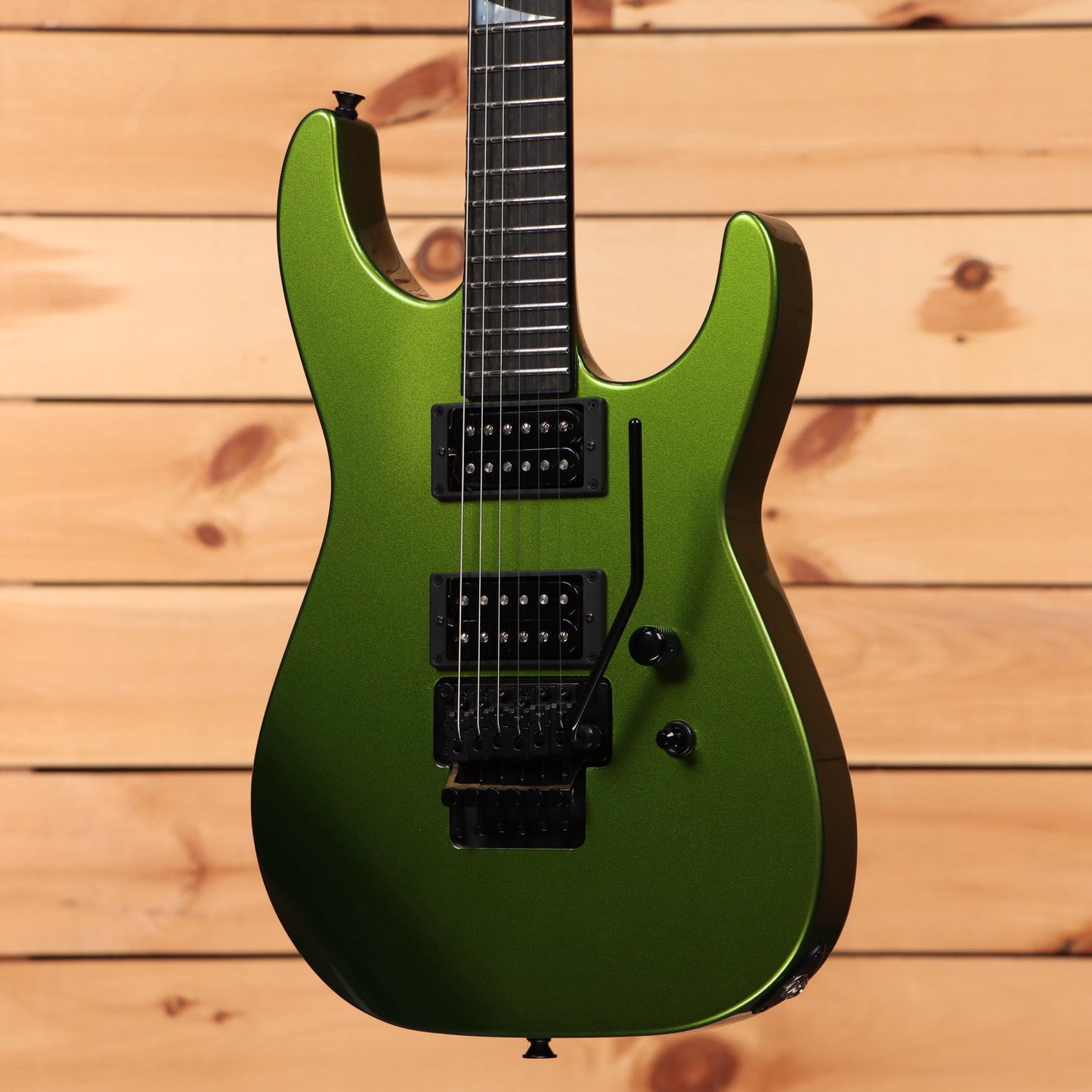 Jackson Righteous Run Custom Soloist - Green to Gold Shift