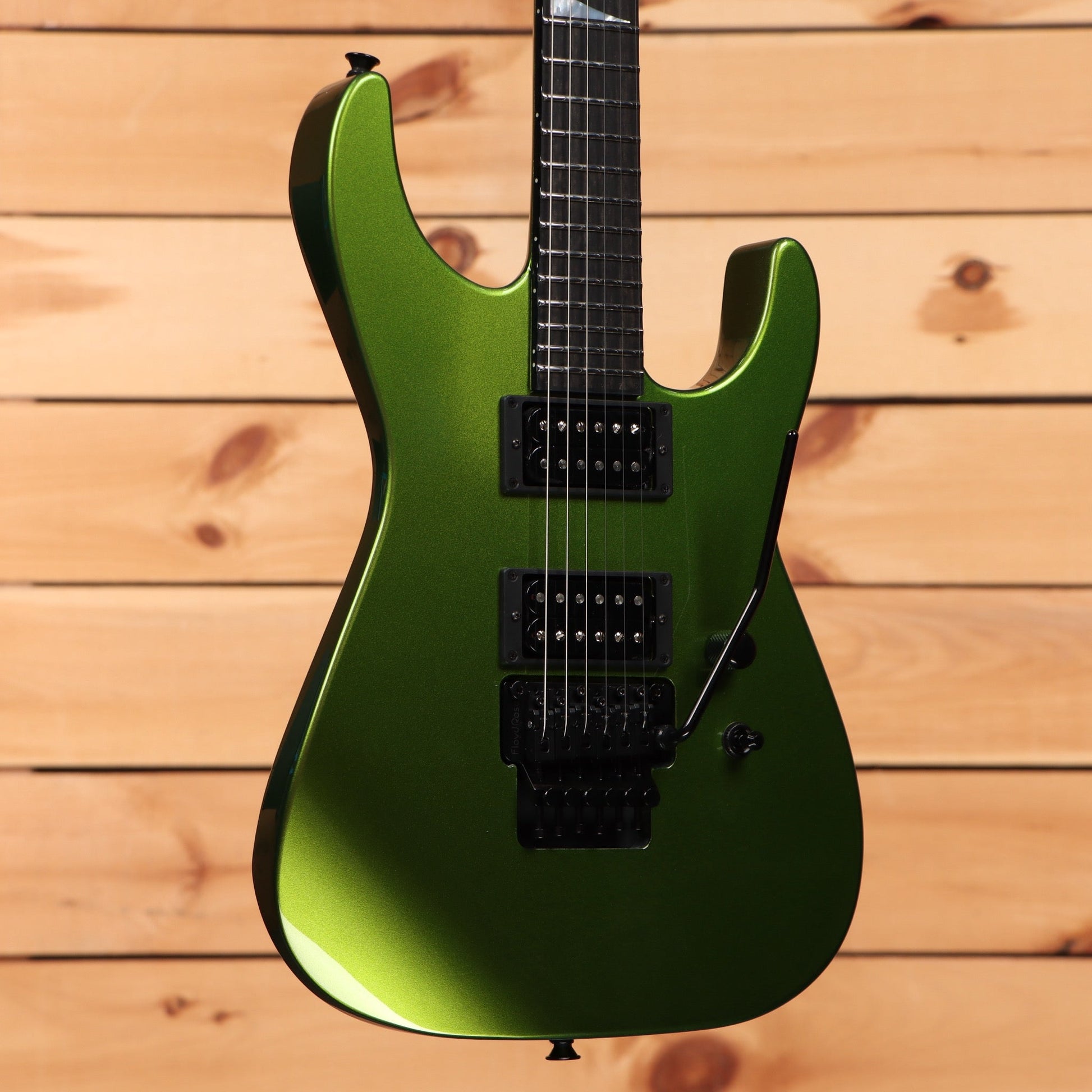 Jackson Righteous Run Custom Soloist - Green to Gold Shift