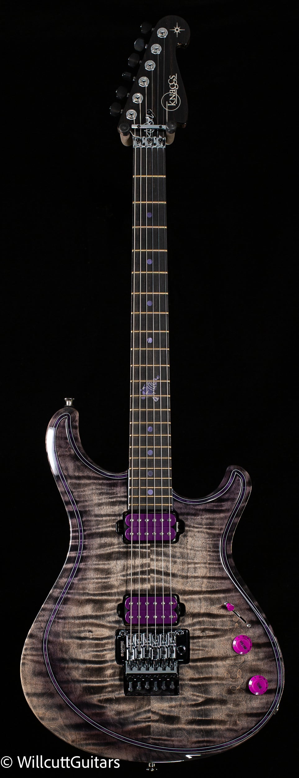 Knaggs Severn XF SS CharcoalBurst, Purple Double Purf (437)