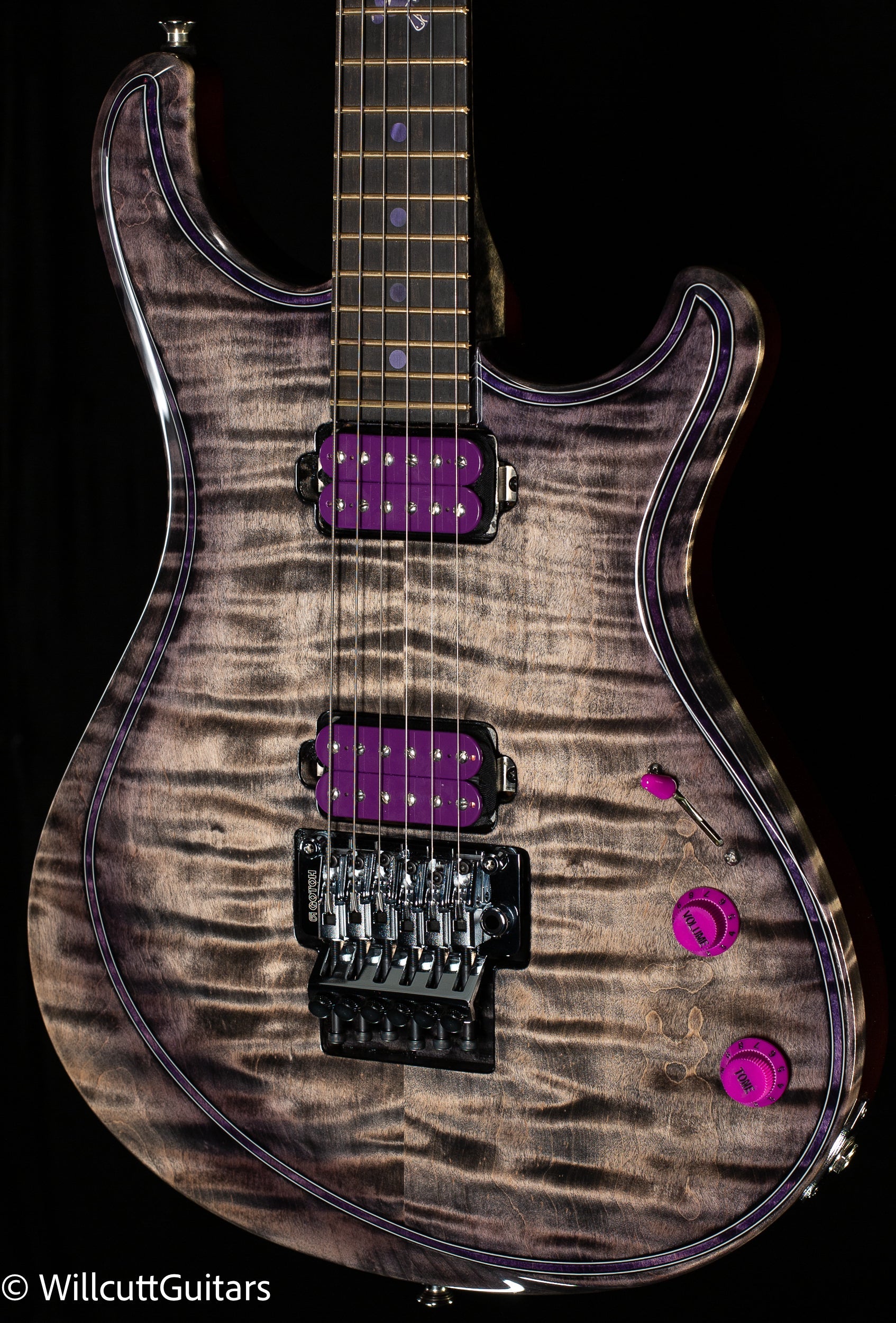 Knaggs Severn XF SS CharcoalBurst, Purple Double Purf (437)