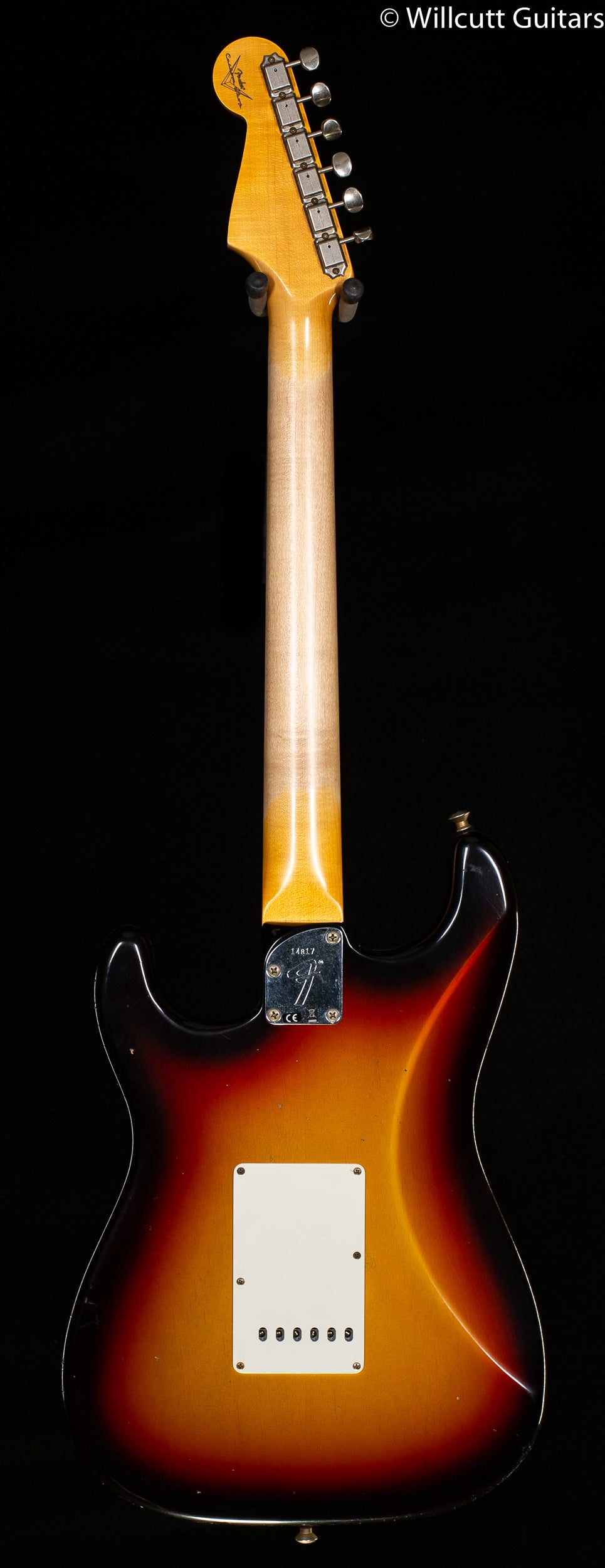 Fender Custom Shop Postmodern Strat Journeyman Relic Bleached 3-Color Sunburst (817)