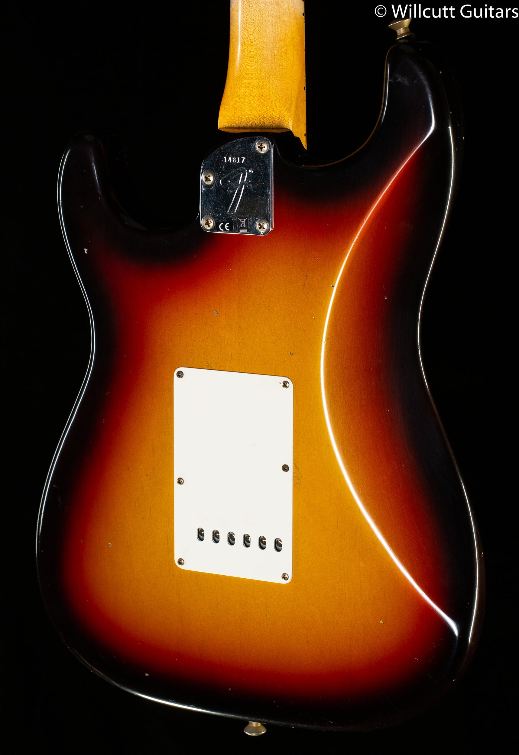 Fender Custom Shop Postmodern Strat Journeyman Relic Bleached 3-Color Sunburst (817)