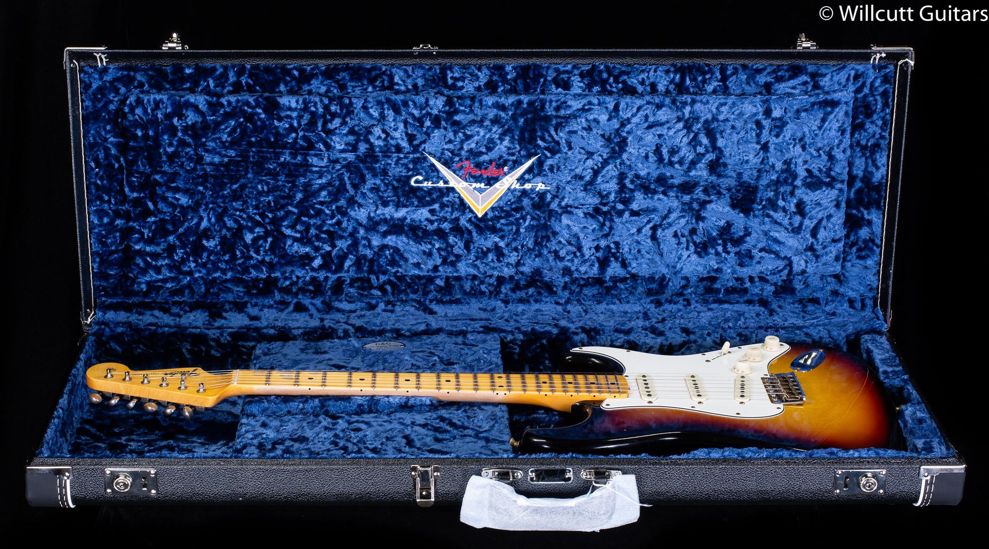 Fender Custom Shop Postmodern Strat Journeyman Relic Bleached 3-Color Sunburst (817)