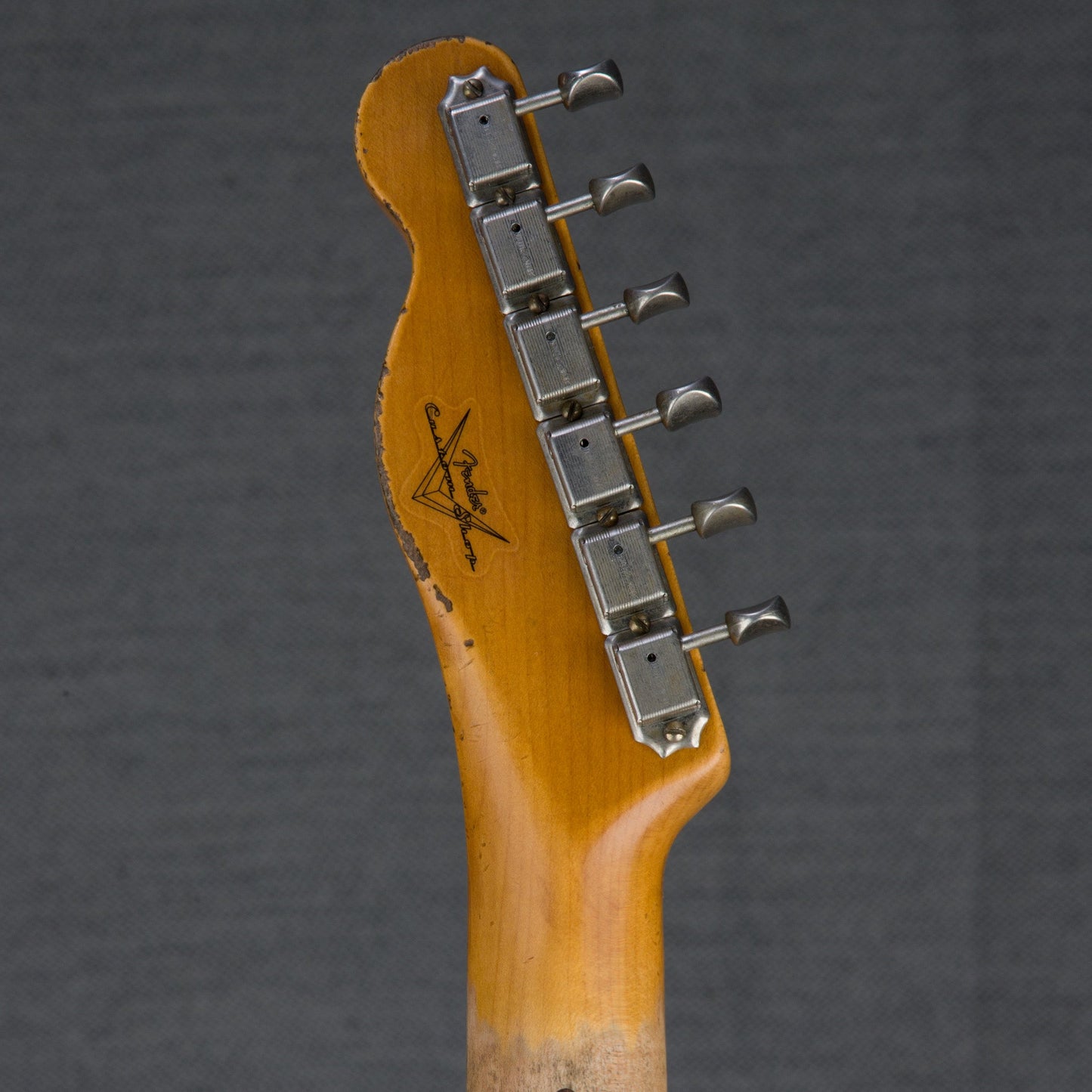 Fender Custom Shop 1950 Double Esquire Heavy Relic Electric Guitar - Aged Nocaster Blonde