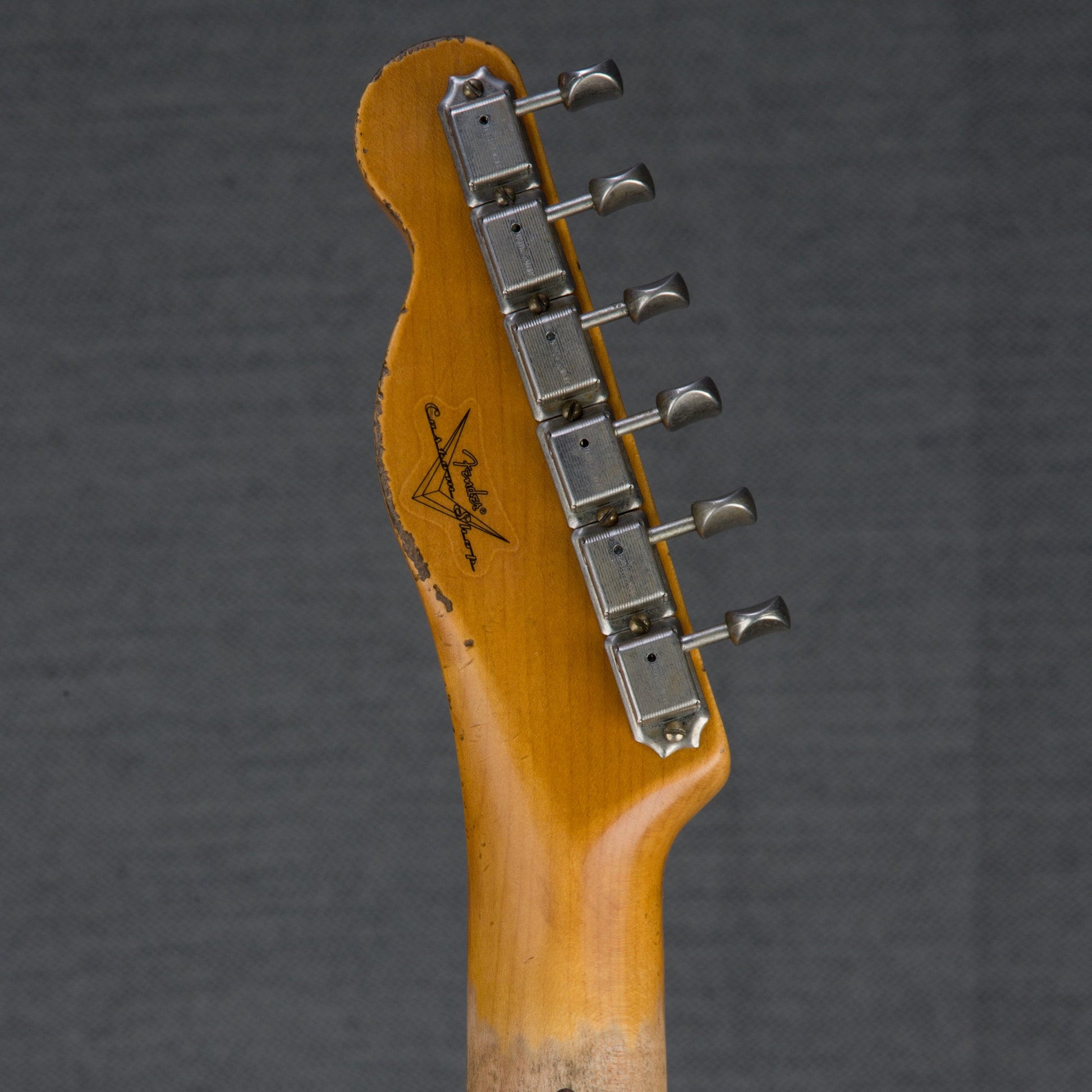 Fender Custom Shop 1950 Double Esquire Heavy Relic Electric Guitar - Aged Nocaster Blonde