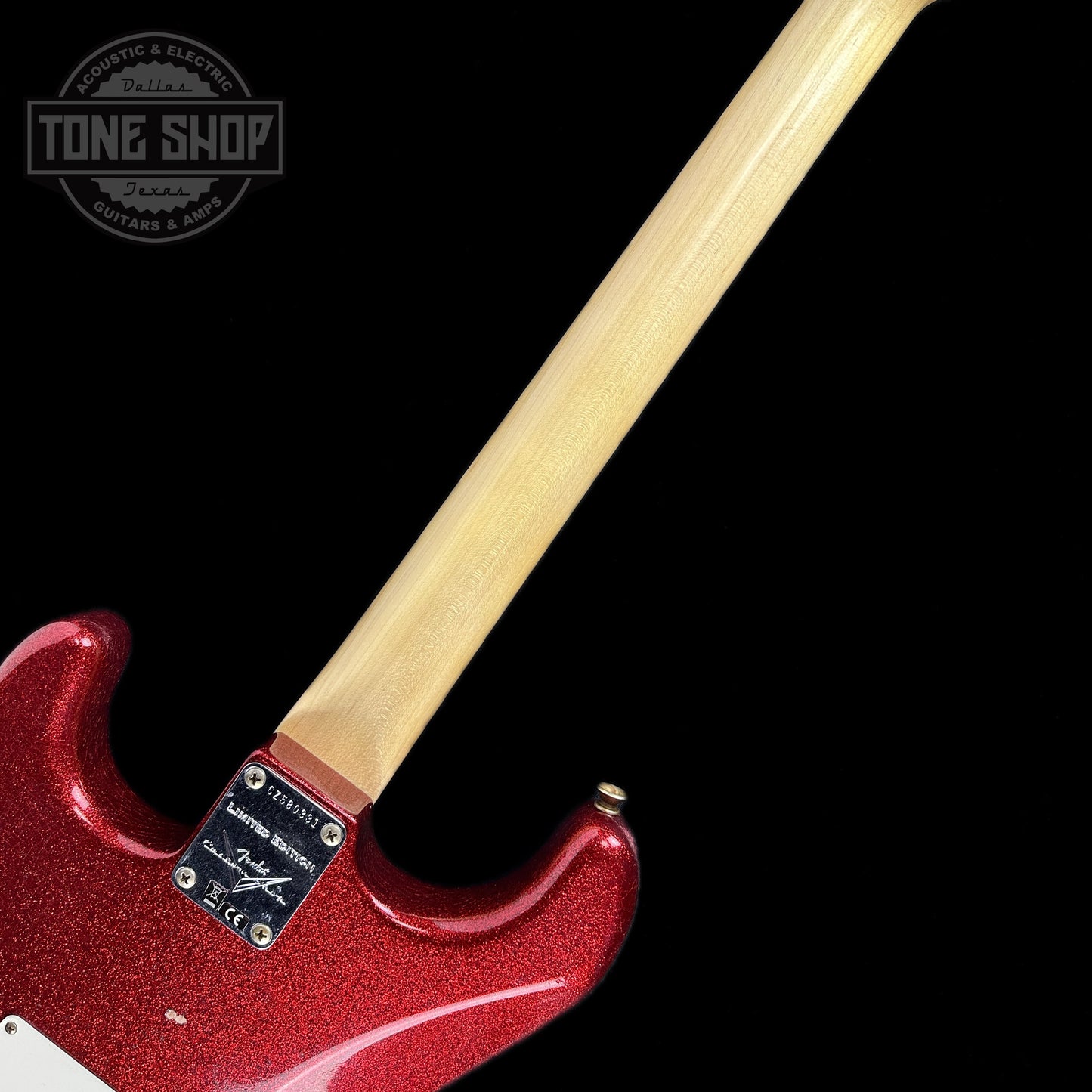 Fender Custom Shop Limited Edition 69 Strat Journeyman Relic Aged Red Sparkle w/case