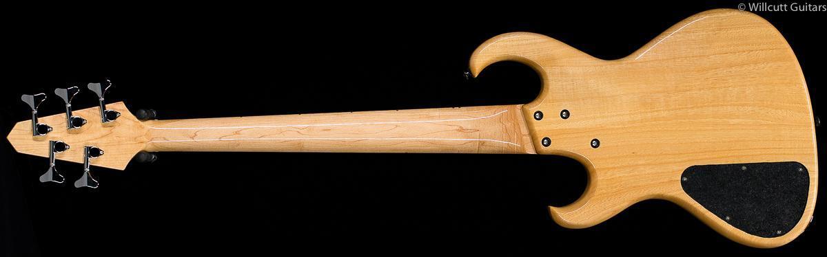 Rick Turner Electroline Bass 5-String Natural Maple Bass Guitar (423)