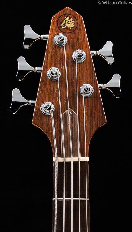 Rick Turner Electroline Bass 5-String Natural Maple Bass Guitar (423)