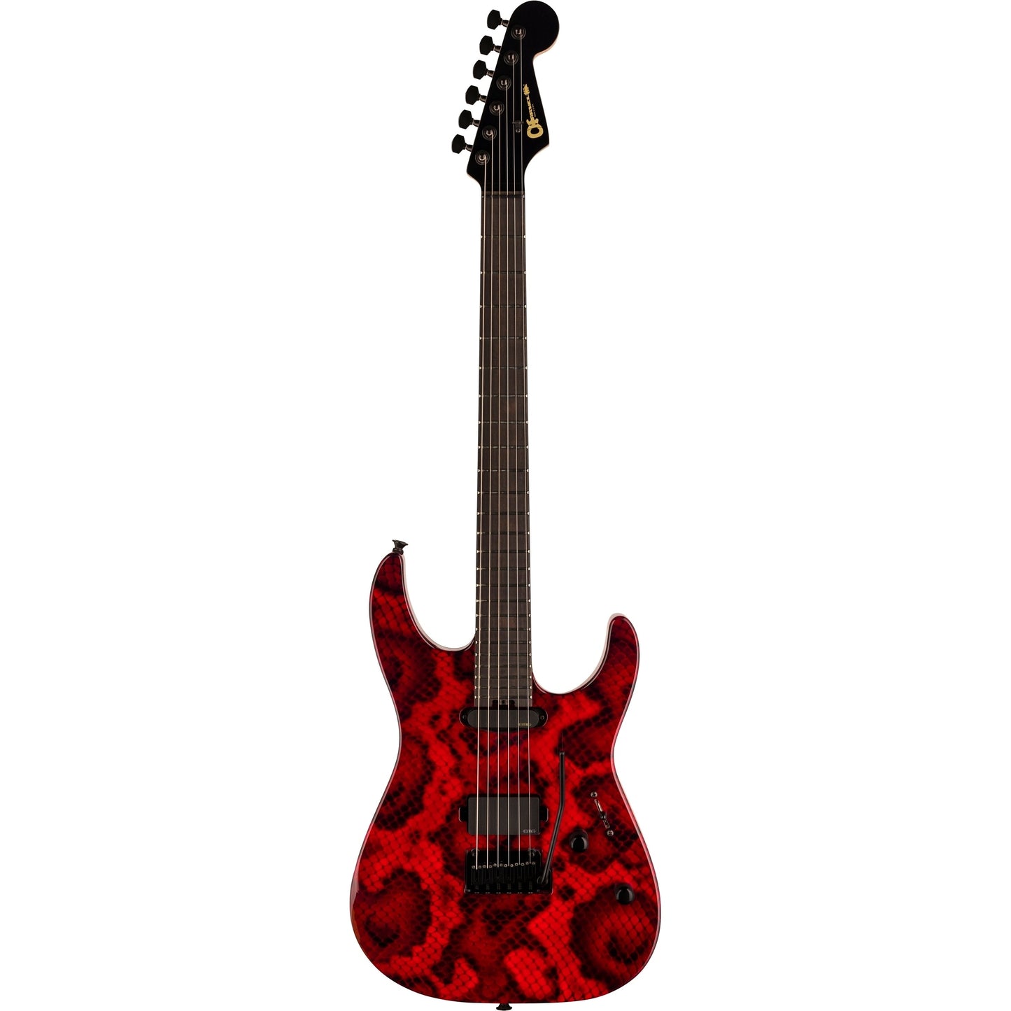 Charvel Custom Shop USA Special Edition DK24 - Red Snakeskin
