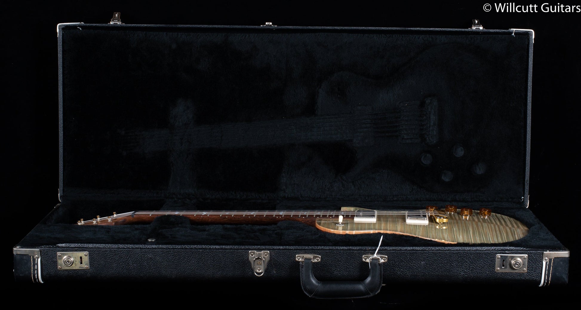 PRS Wood Library SC245 Glacier Blue Madagascar Rosewood Neck