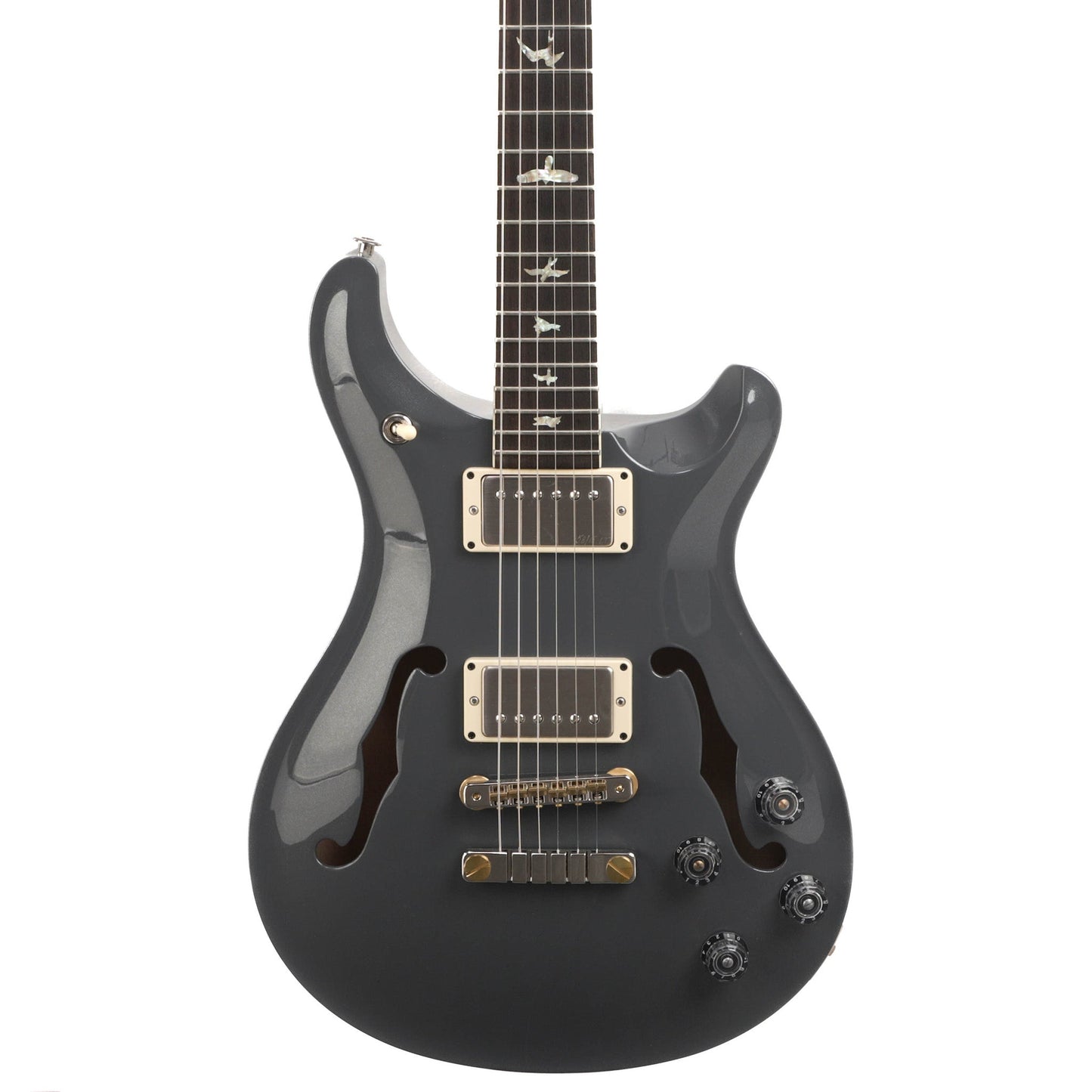 PRS McCarty 594 Hollowbody II Electric Guitar - Silver Metallic Custom Color