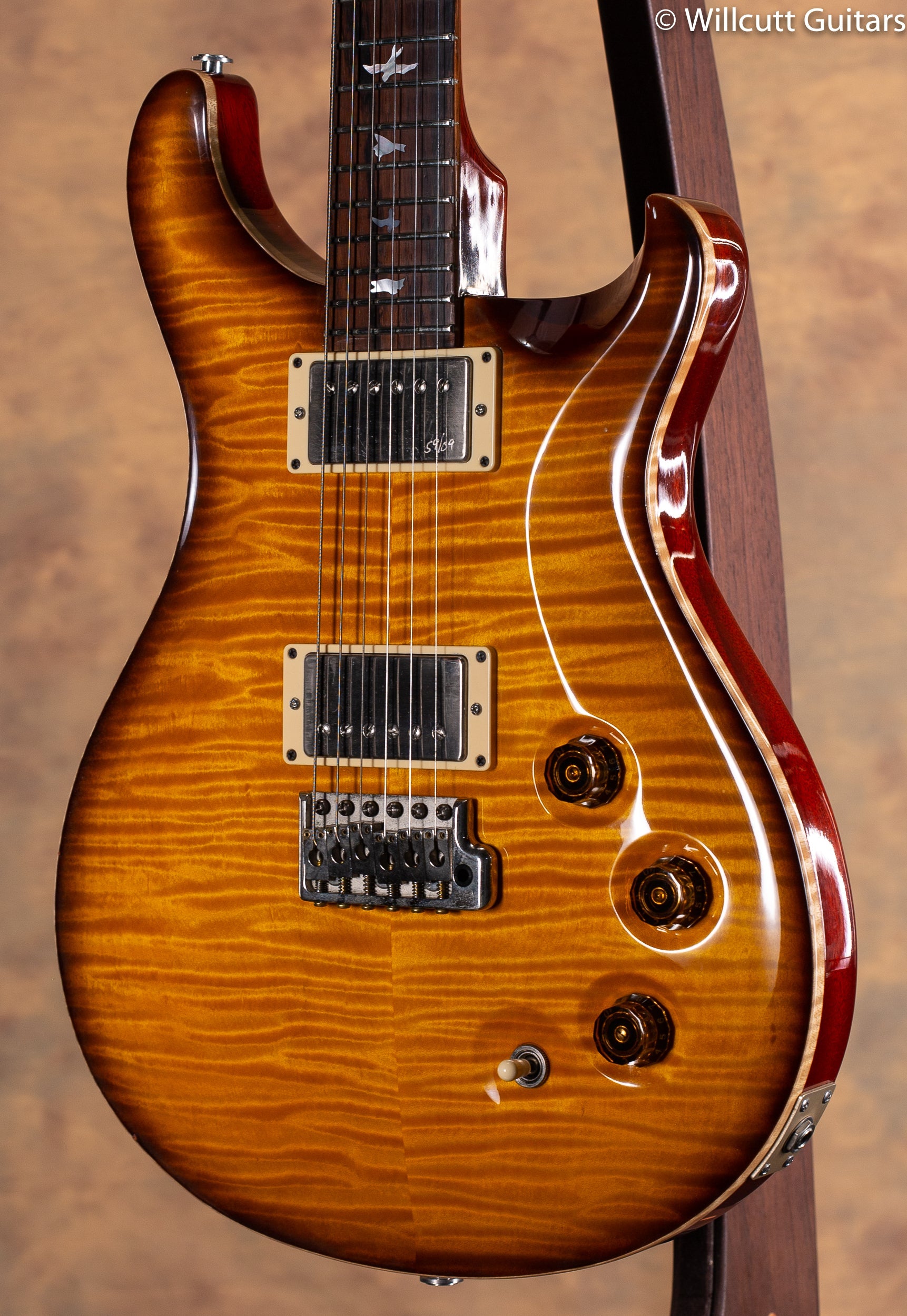 PRS Wood Library DGT McCarty Smokeburst Brazilian Fingerboard PS Top USED