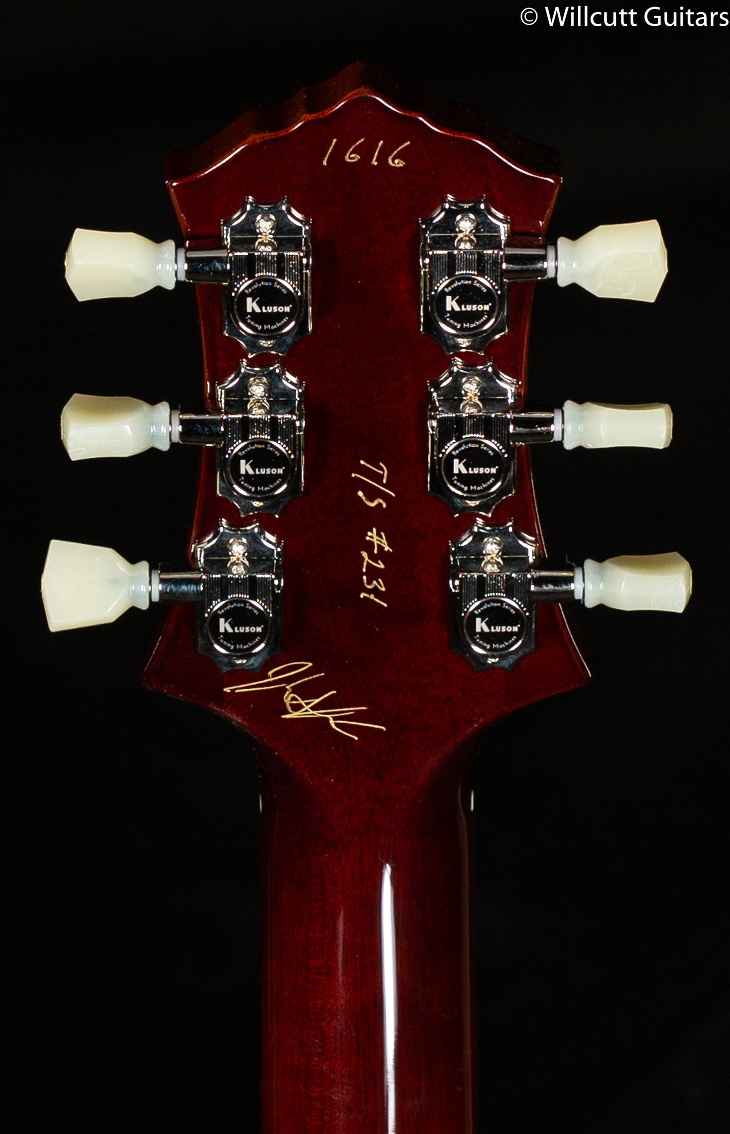 Knaggs Eric Steckel Kenai T/S Sunflower w/Onyx binding (616)