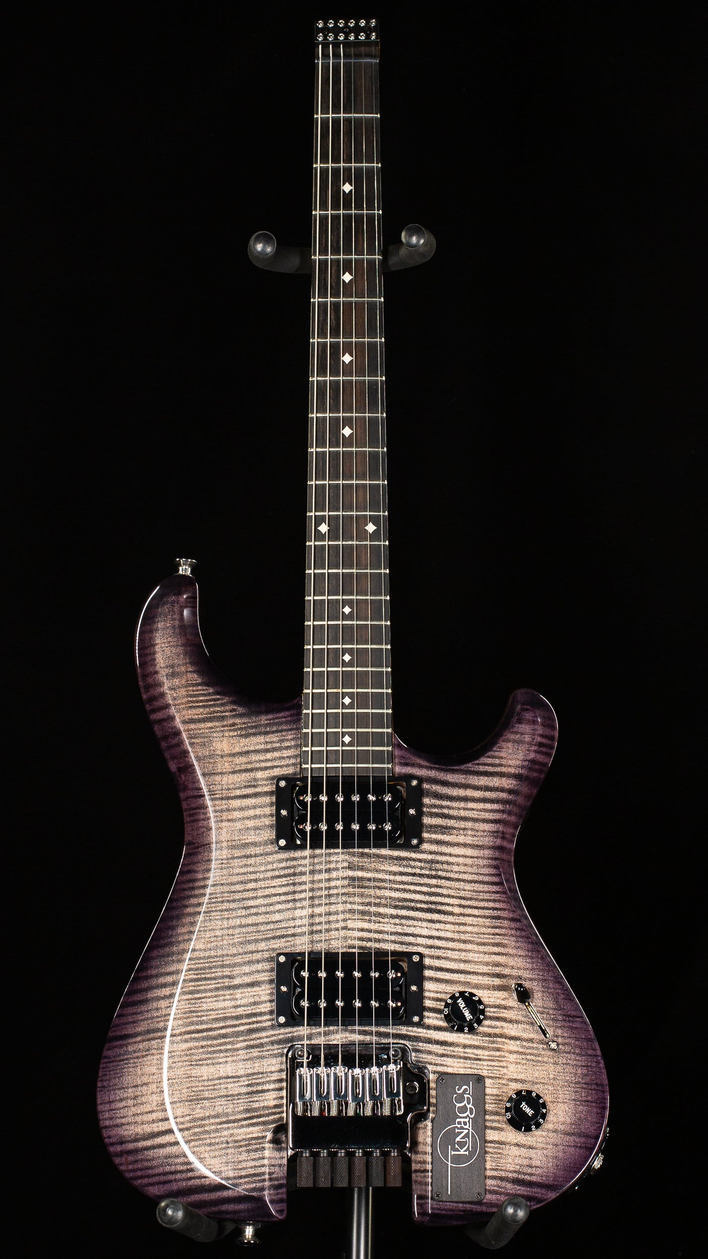 Knaggs Chesapeake Severn H - H2 CharcoalBurst w/T1 Maple Top (626)
