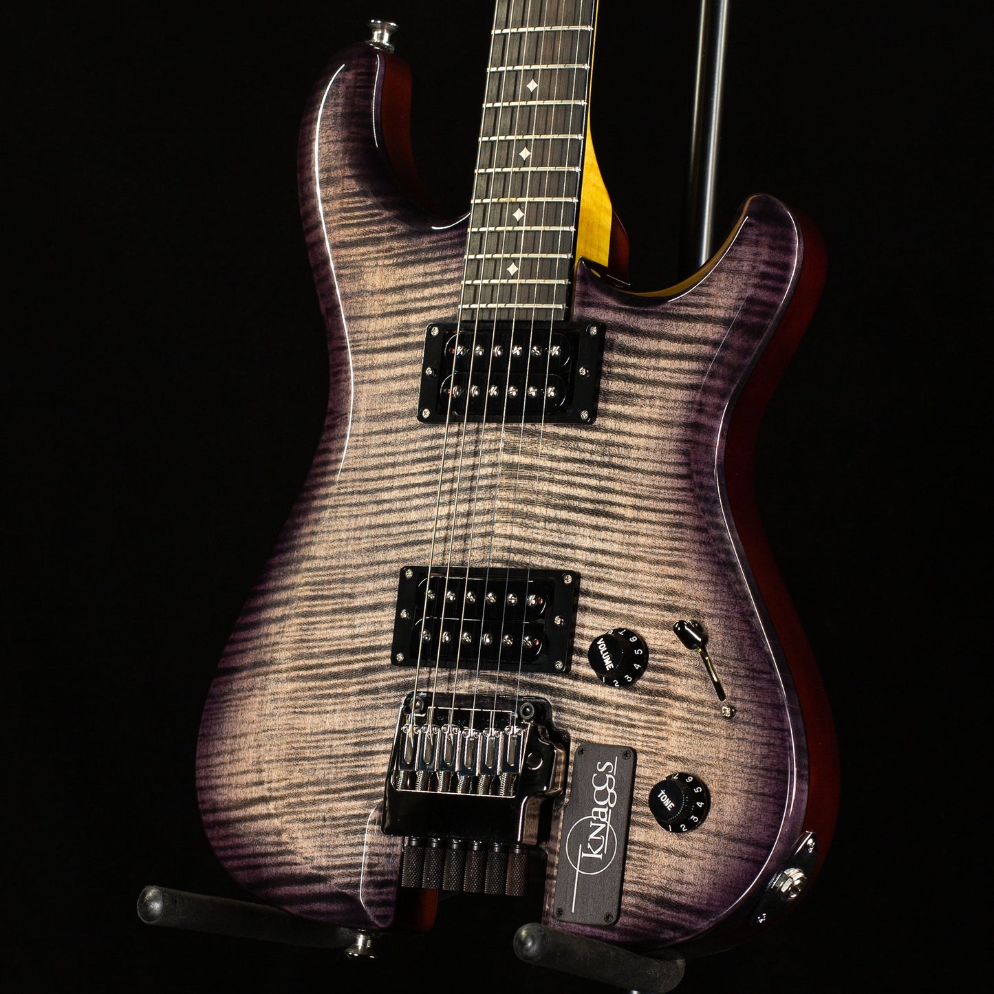 Knaggs Chesapeake Severn H - H2 CharcoalBurst w/T1 Maple Top (626)