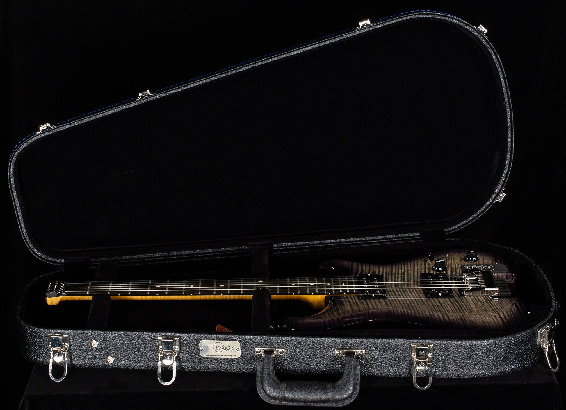 Knaggs Chesapeake Severn H - H2 CharcoalBurst w/T1 Maple Top (626)