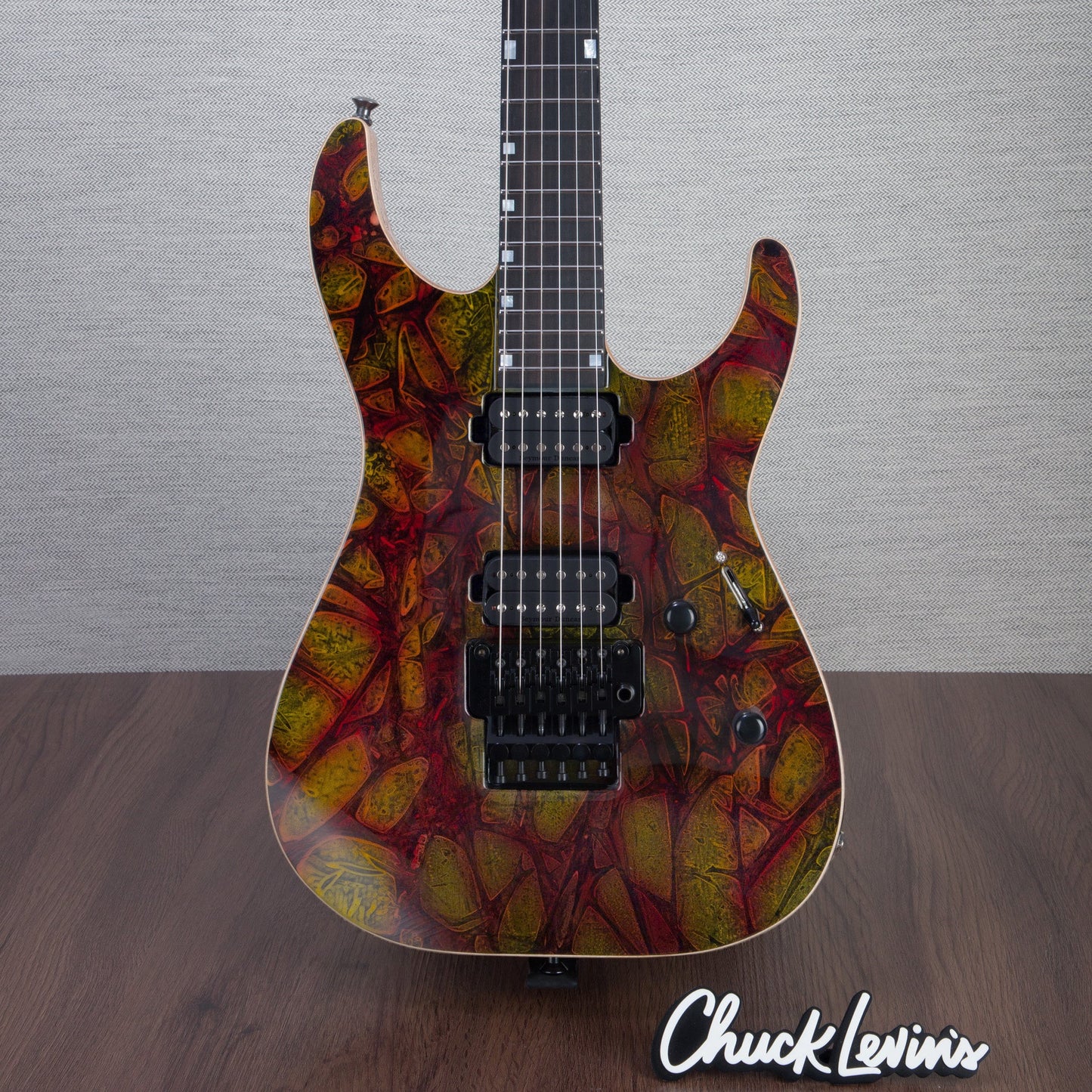 ESP USA M-II NTB FR Electric Guitar - Hellfire - #US24098