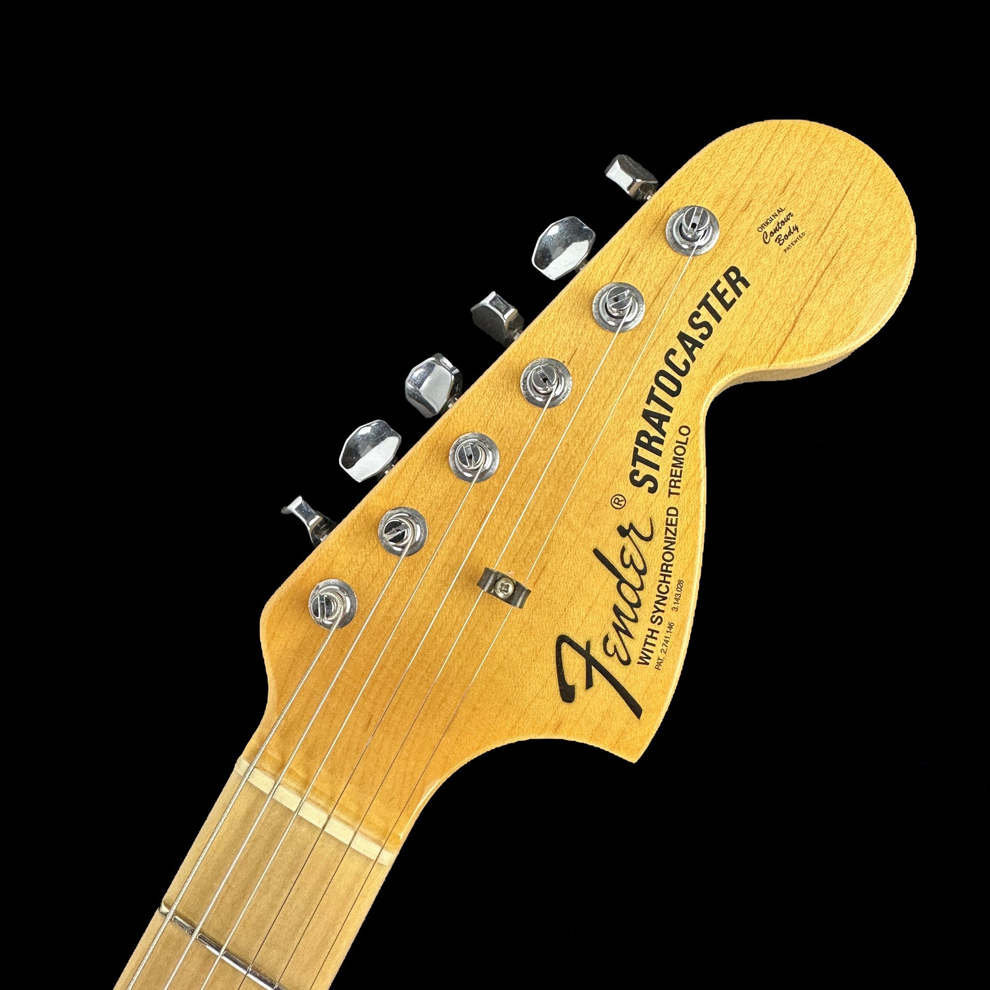 Fender Custom Shop Limited Edition 1968 Stratocaster Relic Aged Black w/case
