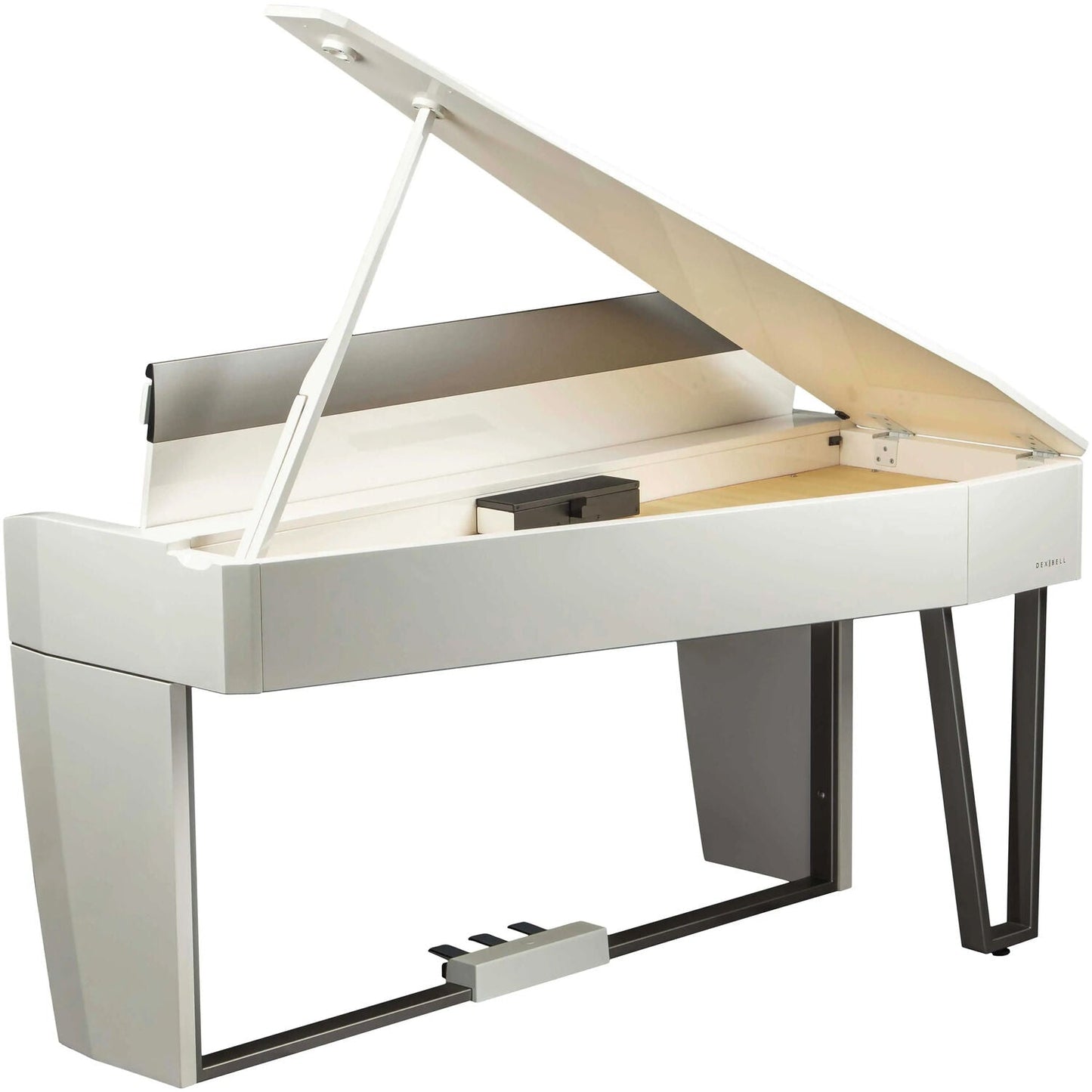 Dexibell VIVO H10MG Digital Mini Grand Piano with Bench (Polished White)