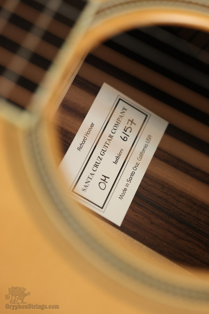 2024 Santa Cruz Guitar Co. OM Acoustic Guitar-Used