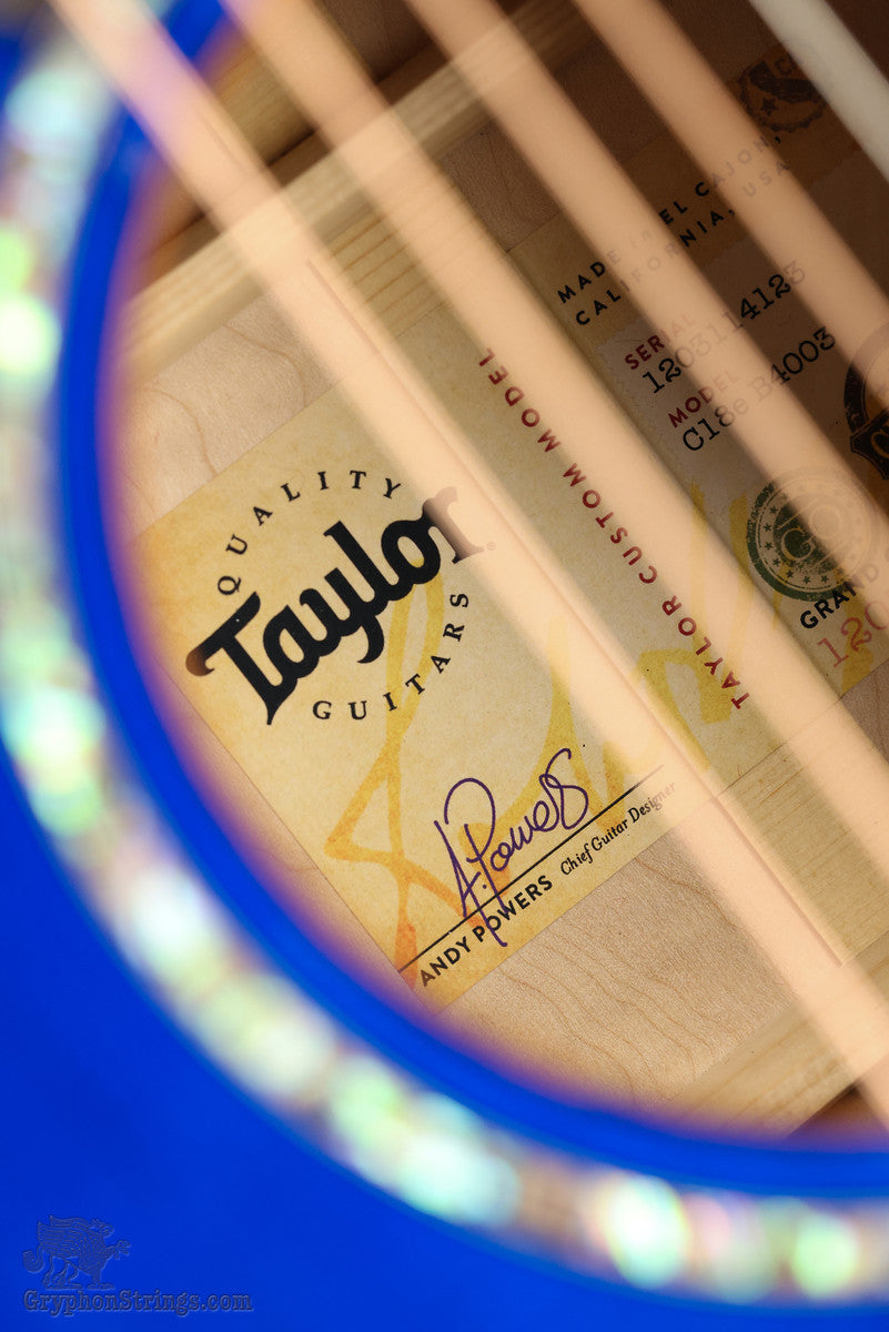 Taylor C18e Custom B4003 Acoustic Electric Guitar - New