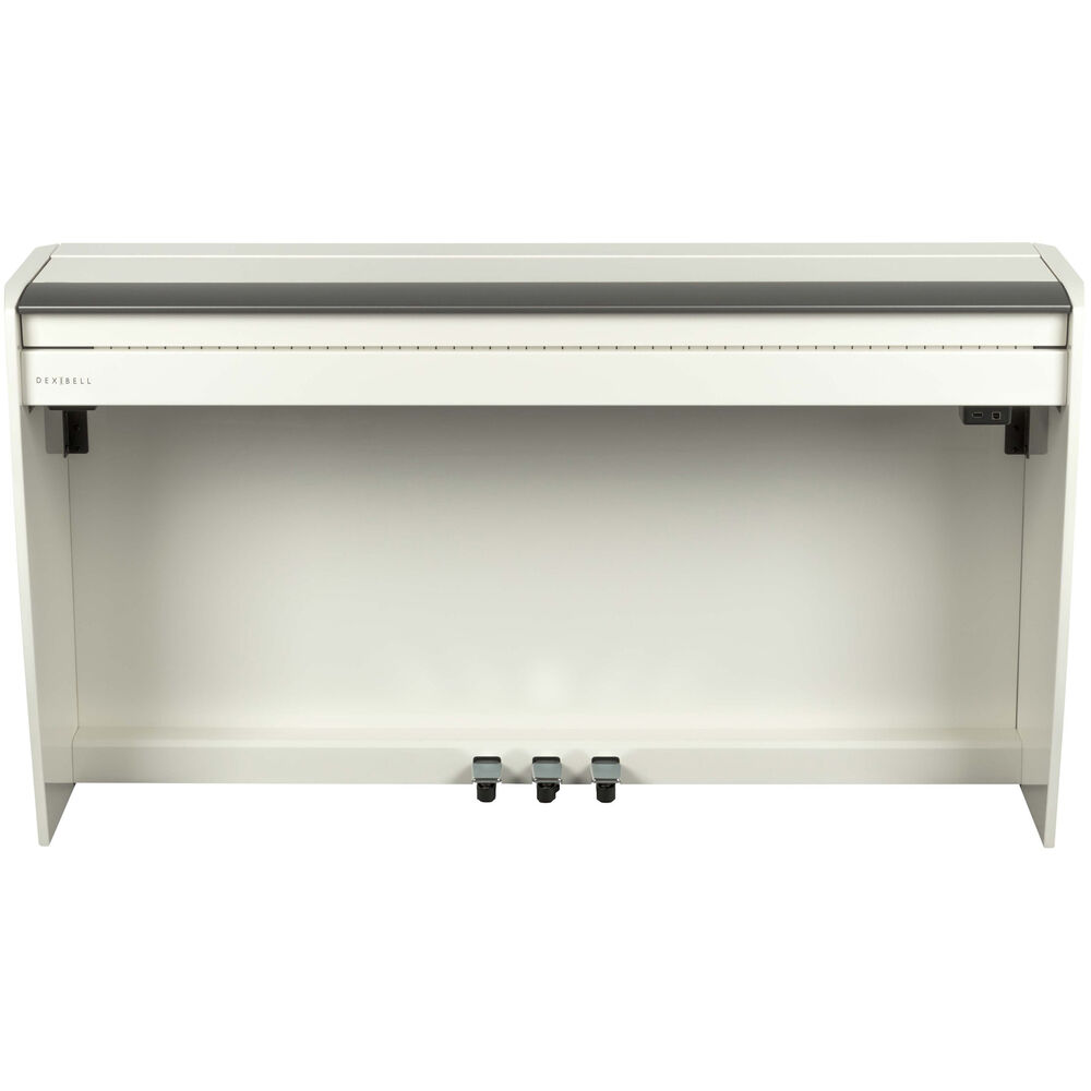 Dexibell VIVO H10 Digital Upright Piano with Bench (Polished White)