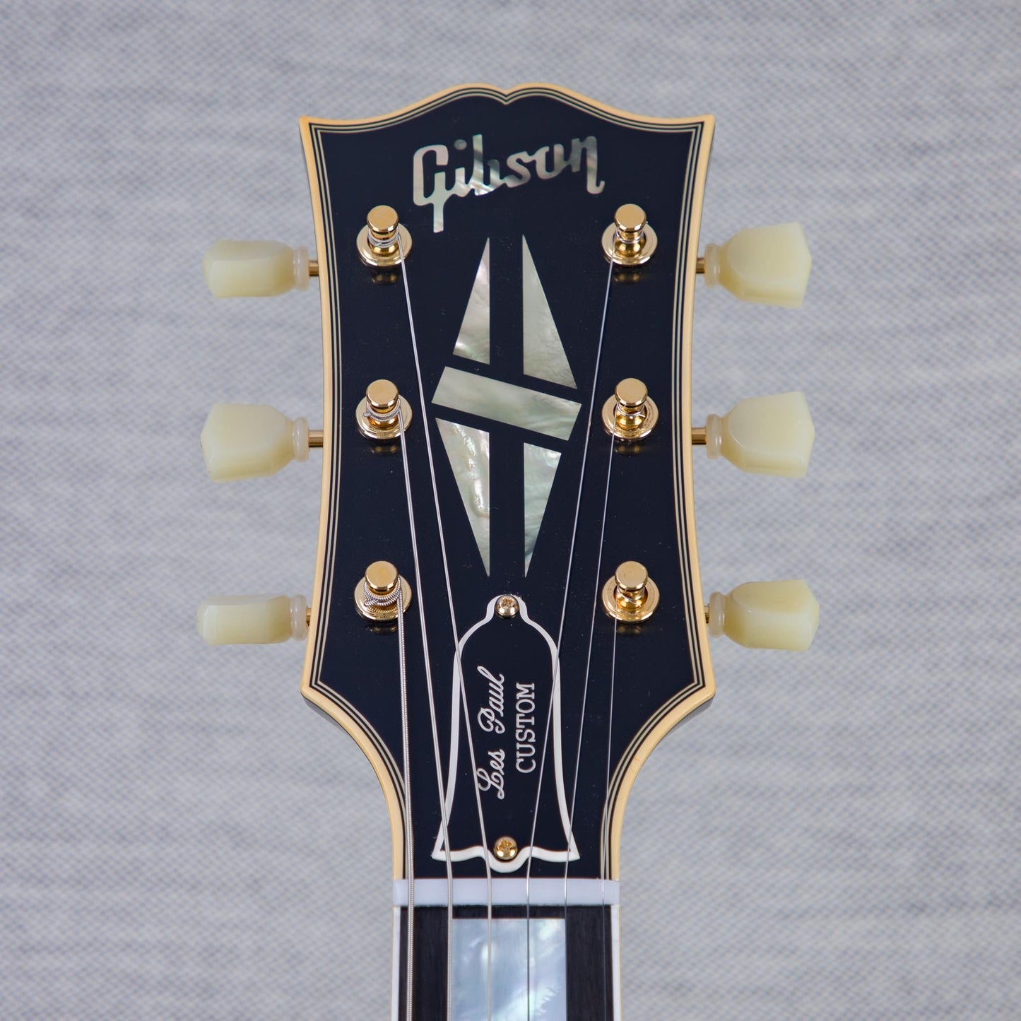 Gibson Custom Shop 1954 Les Paul Custom Reissue Electric Guitar VOS - Ebony - #45356