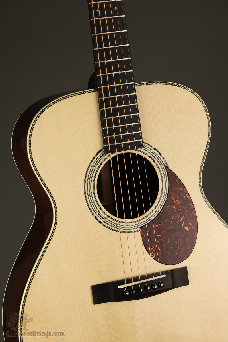 Huss & Dalton TOM Adirondack Cocobolo Steel String Acoustic Guitar - New
