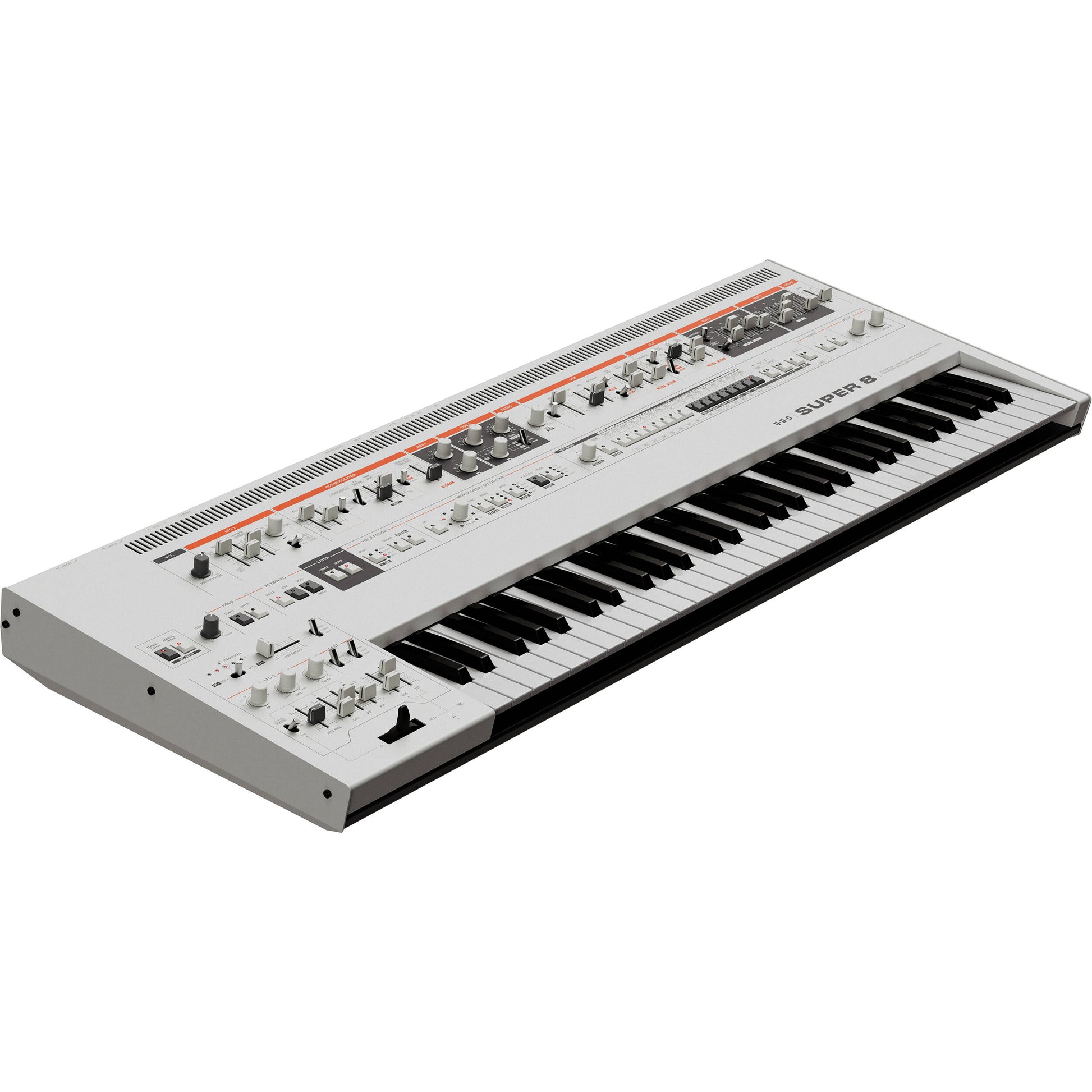UDO Audio Super 8 Polyphonic 16-Voice Bi-Timbral Analog-Hybrid Performance Synthesizer
