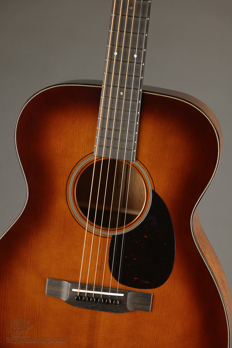 Martin Custom Shop "OM" Ambertone 1933 Adirondack Steel String Acoustic Guitar - New