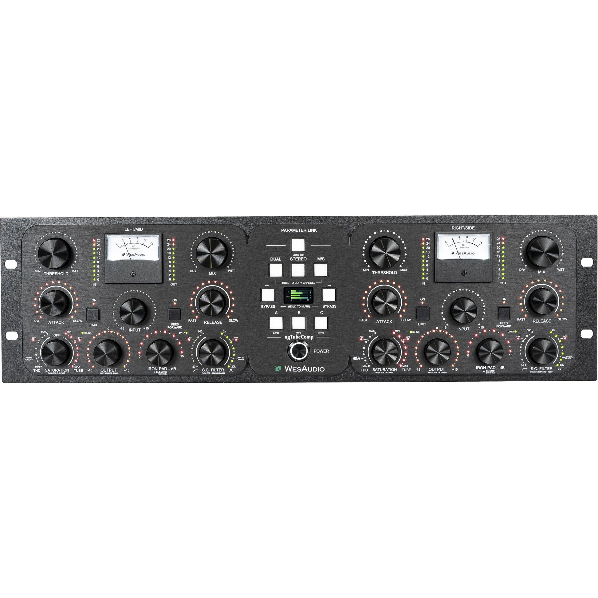WesAudio ngTubeComp Tube Compressor with Digital Recall
