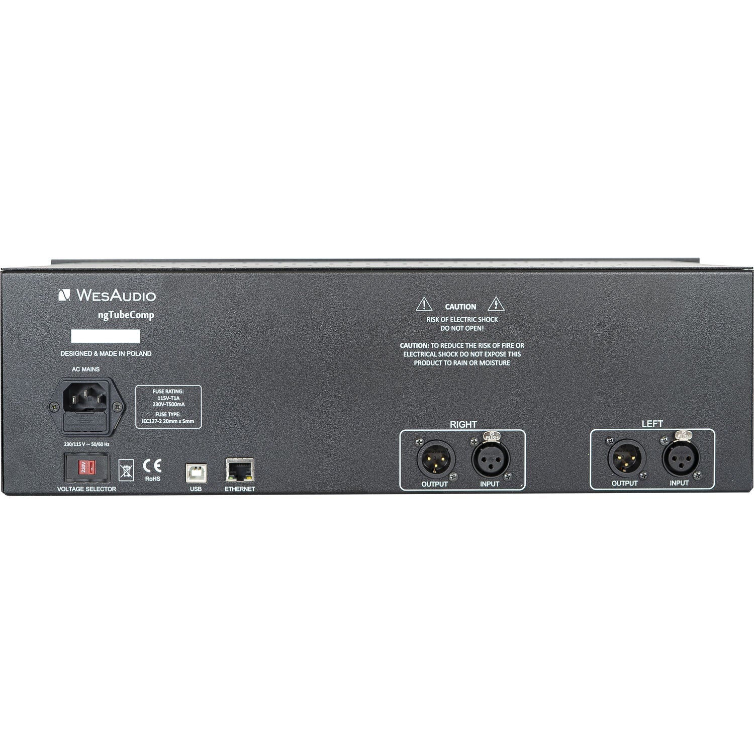 WesAudio ngTubeComp Tube Compressor with Digital Recall