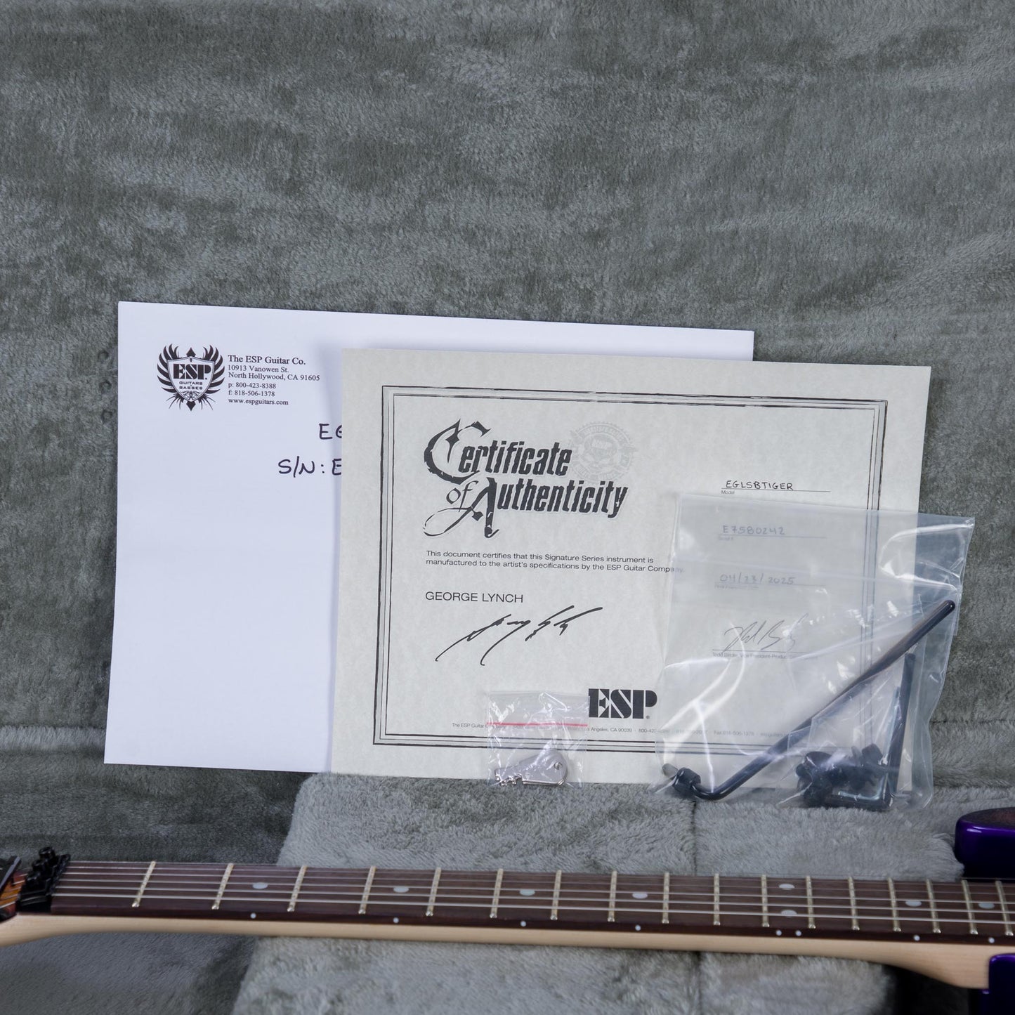 ESP George Lynch Signature Electric Guitar - Sunburst Tiger - #E7580242