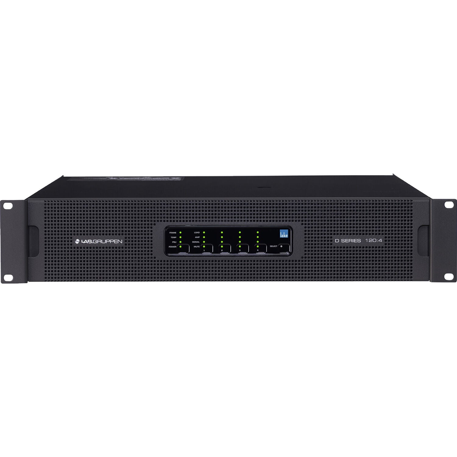 Lab Gruppen D120:4l power amp with networking