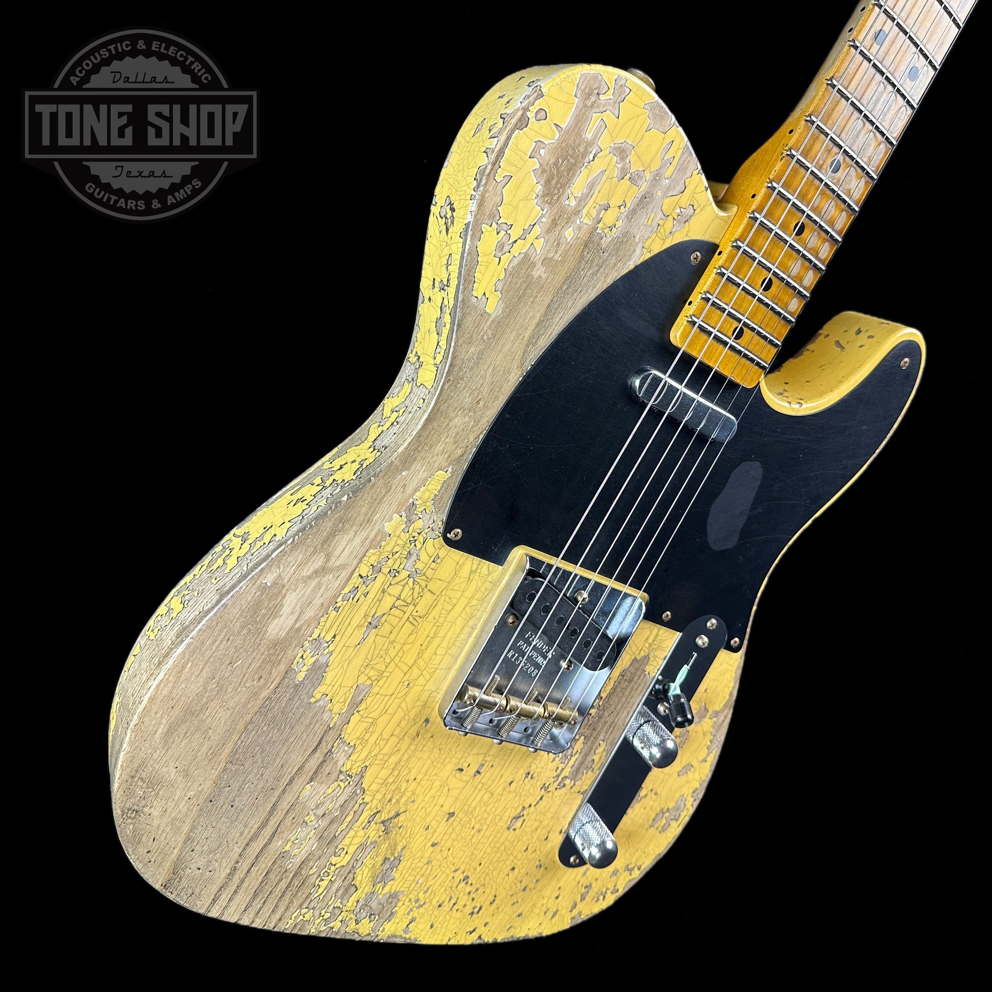 Fender Custom Shop Time Machine '54 Tele Super Heavy Relic Super Faded Aged Nocaster Blonde w/case