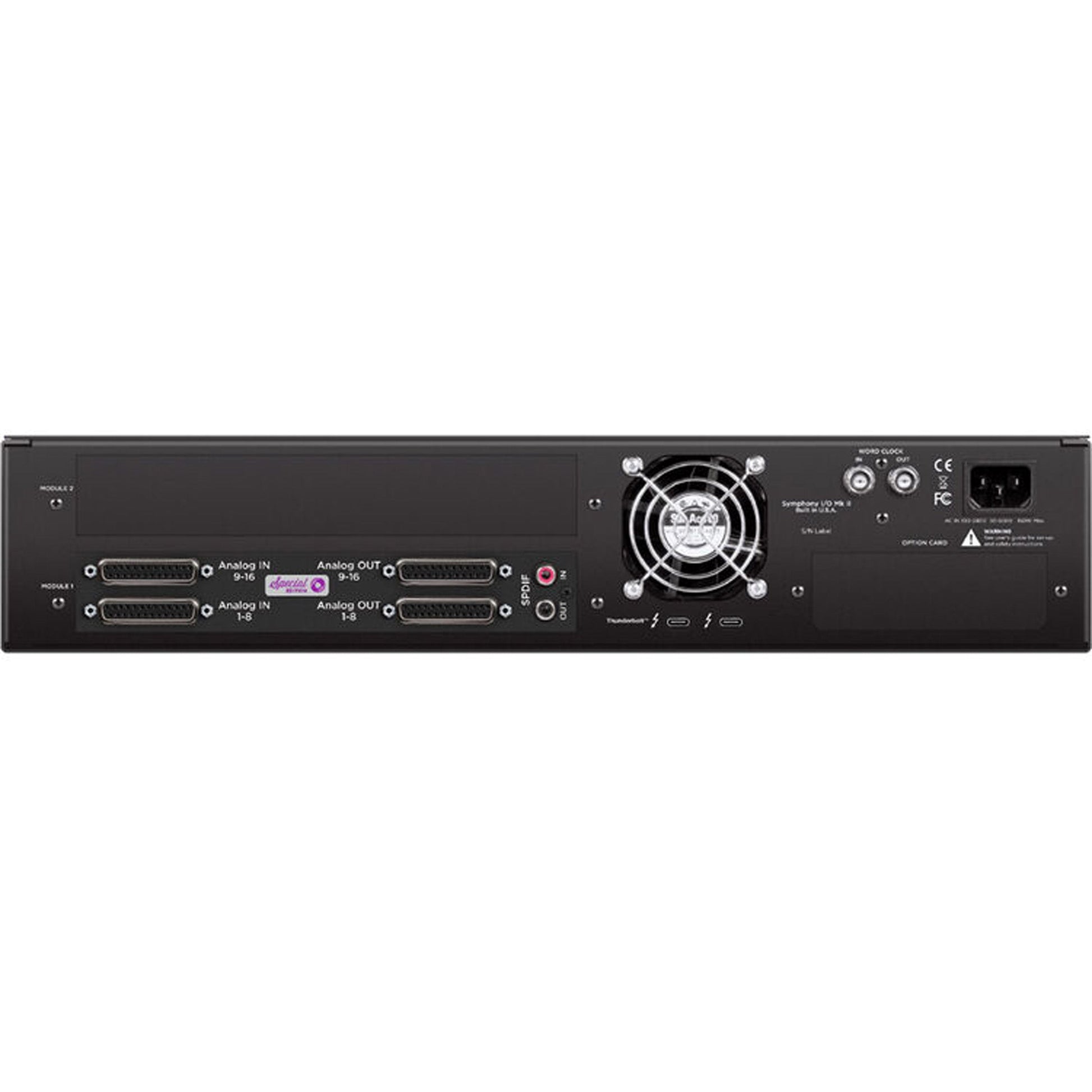 Apogee Symphony MkII Anniversary Edition Chassis with Thunderbolt 3 and 16x16SE Module